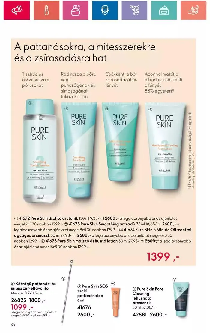 Katalógus ORIFLAME akciós december 29.-tól január 12.-ig 2025. - Oldal 68