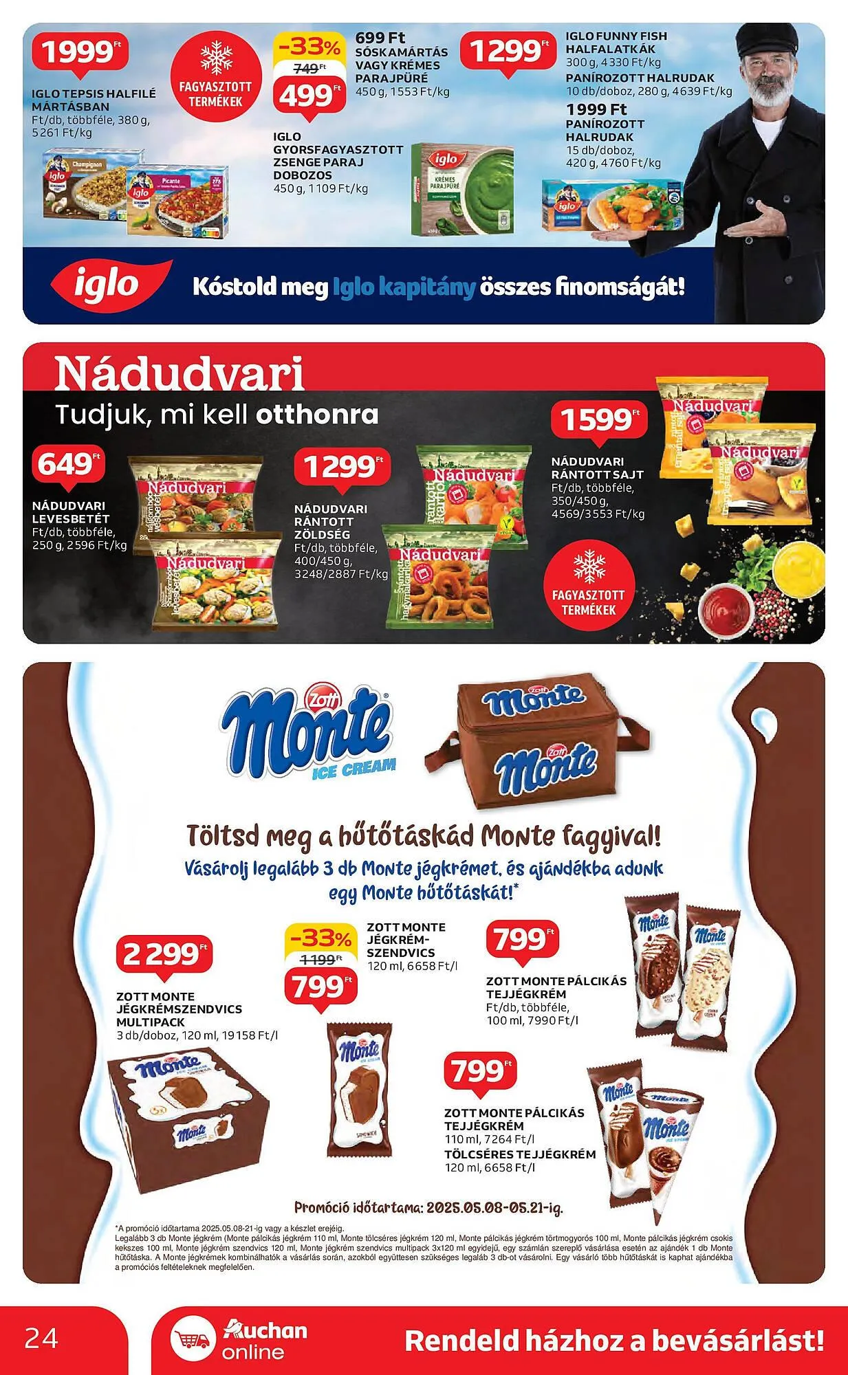Katalógus Auchan akciós újság május 8.-tól május 14.-ig 2025. - Oldal 24