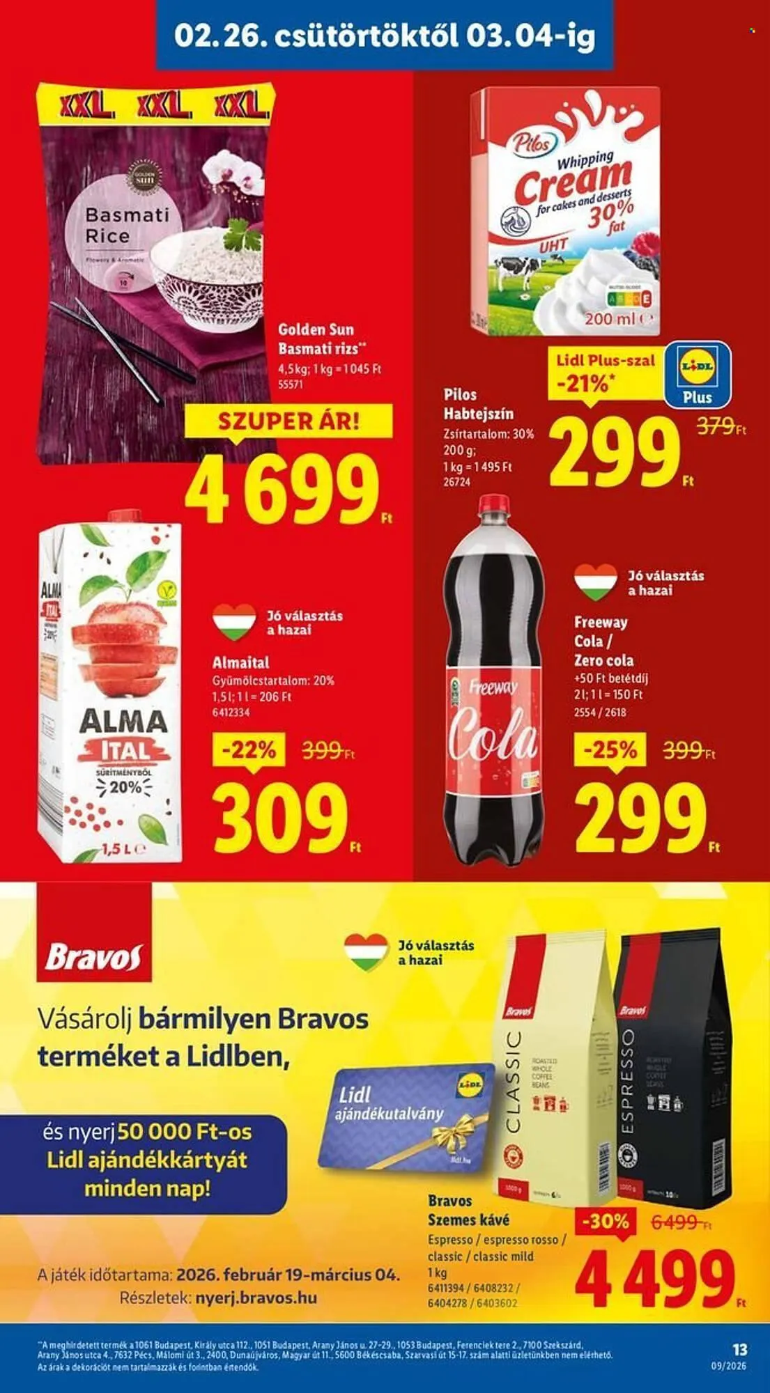 Katalógus Lidl akciós újság február 26.-tól március 4.-ig 2026. - Oldal 13