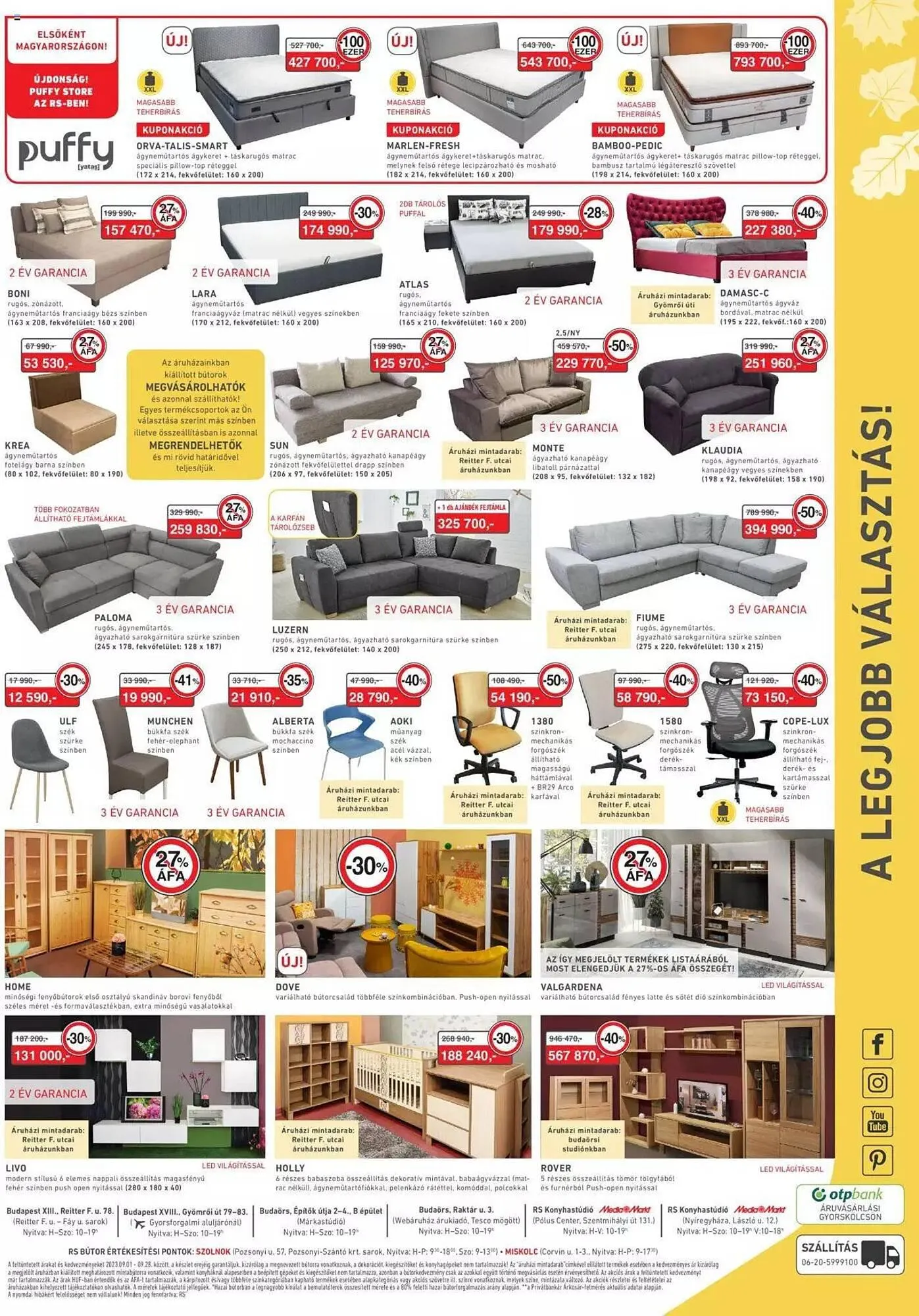 Katalógus RS Bútor akciós újság szeptember 1.-tól szeptember 28.-ig 2023. - Oldal 2