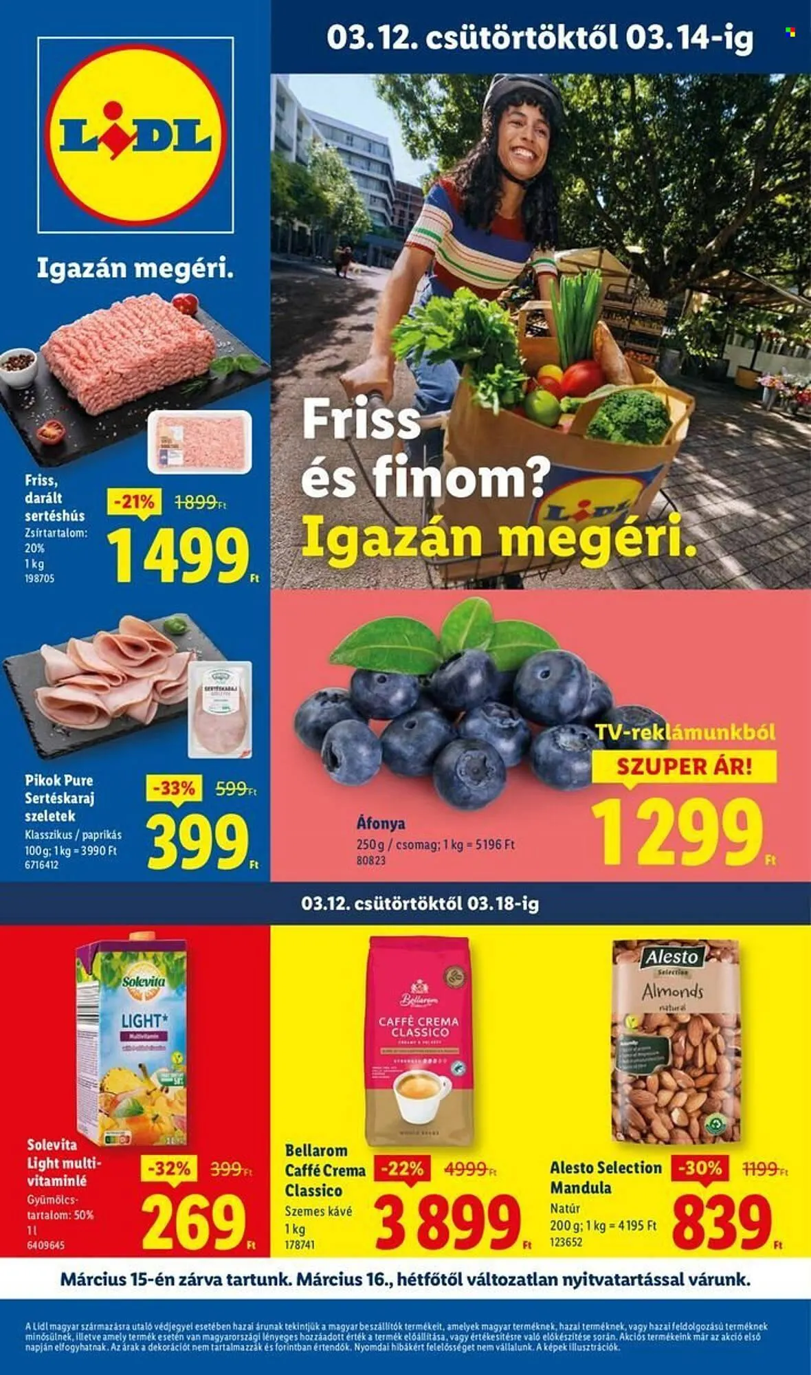 Katalógus Lidl akciós újság március 12.-tól március 18.-ig 2026. - Oldal 1