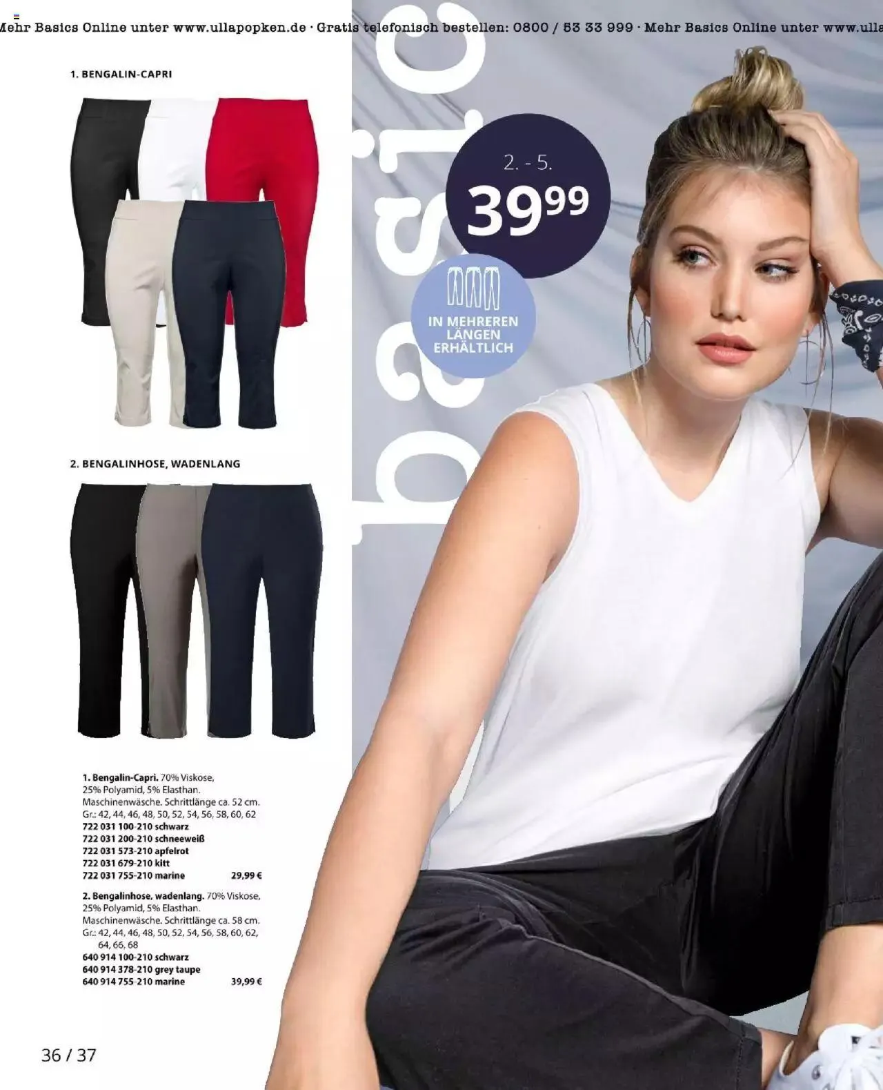 Katalógus Ulla Popken Akciós újság augusztus 1.-tól augusztus 31.-ig 2023. - Oldal 36