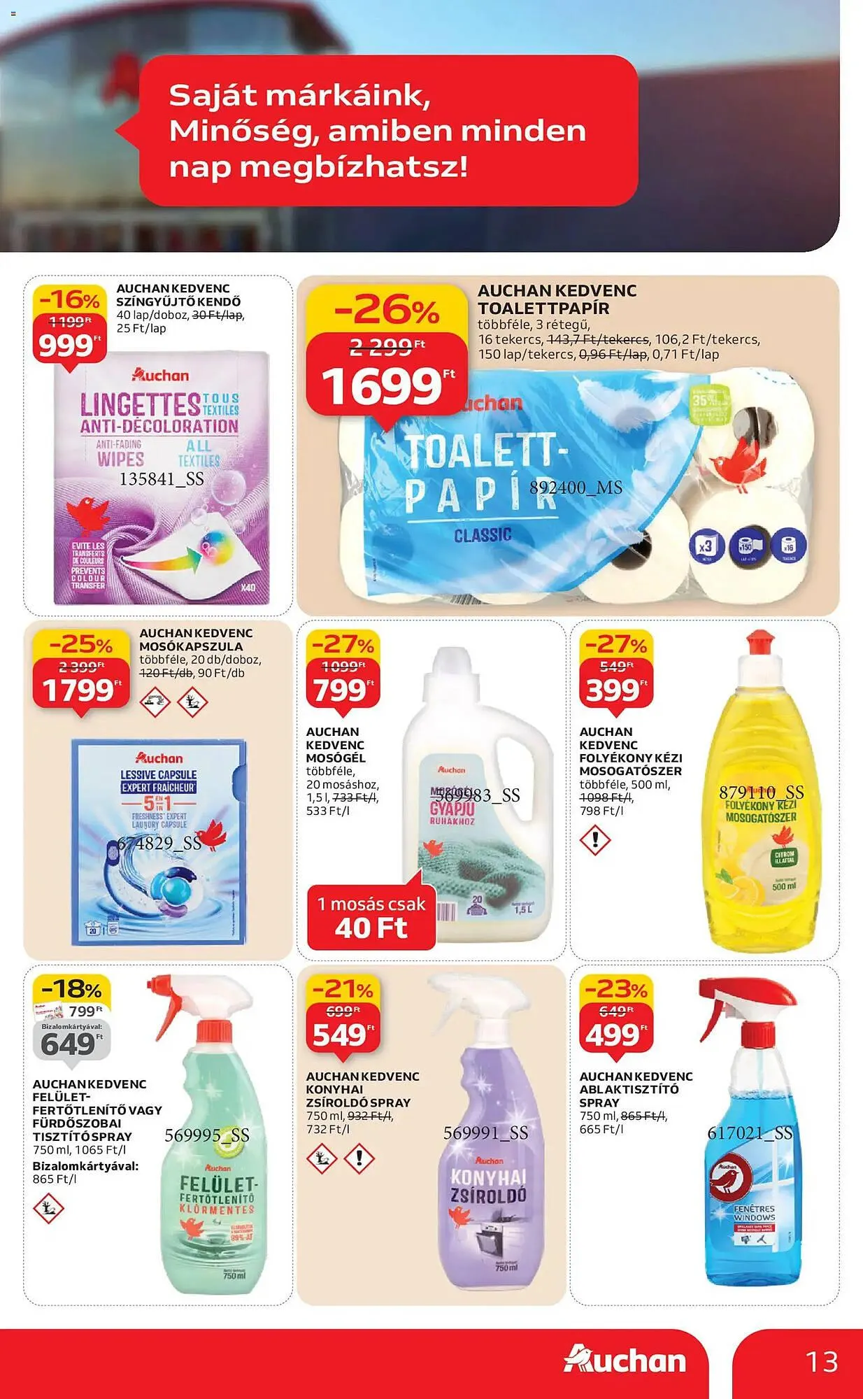Katalógus Auchan akciós újság január 22.-tól február 4.-ig 2026. - Oldal 13