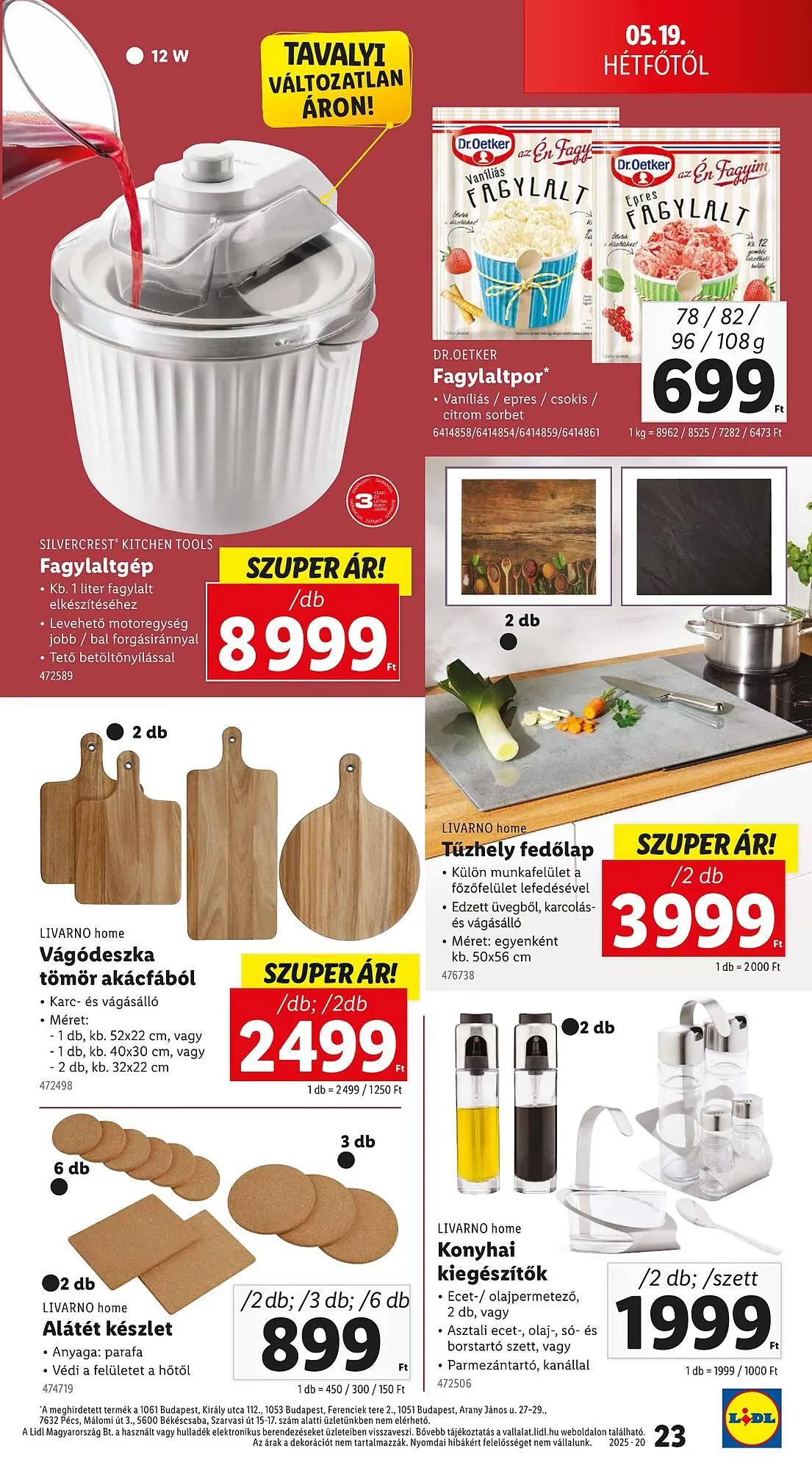 Katalógus Lidl akciós újság május 15.-tól május 21.-ig 2025. - Oldal 23