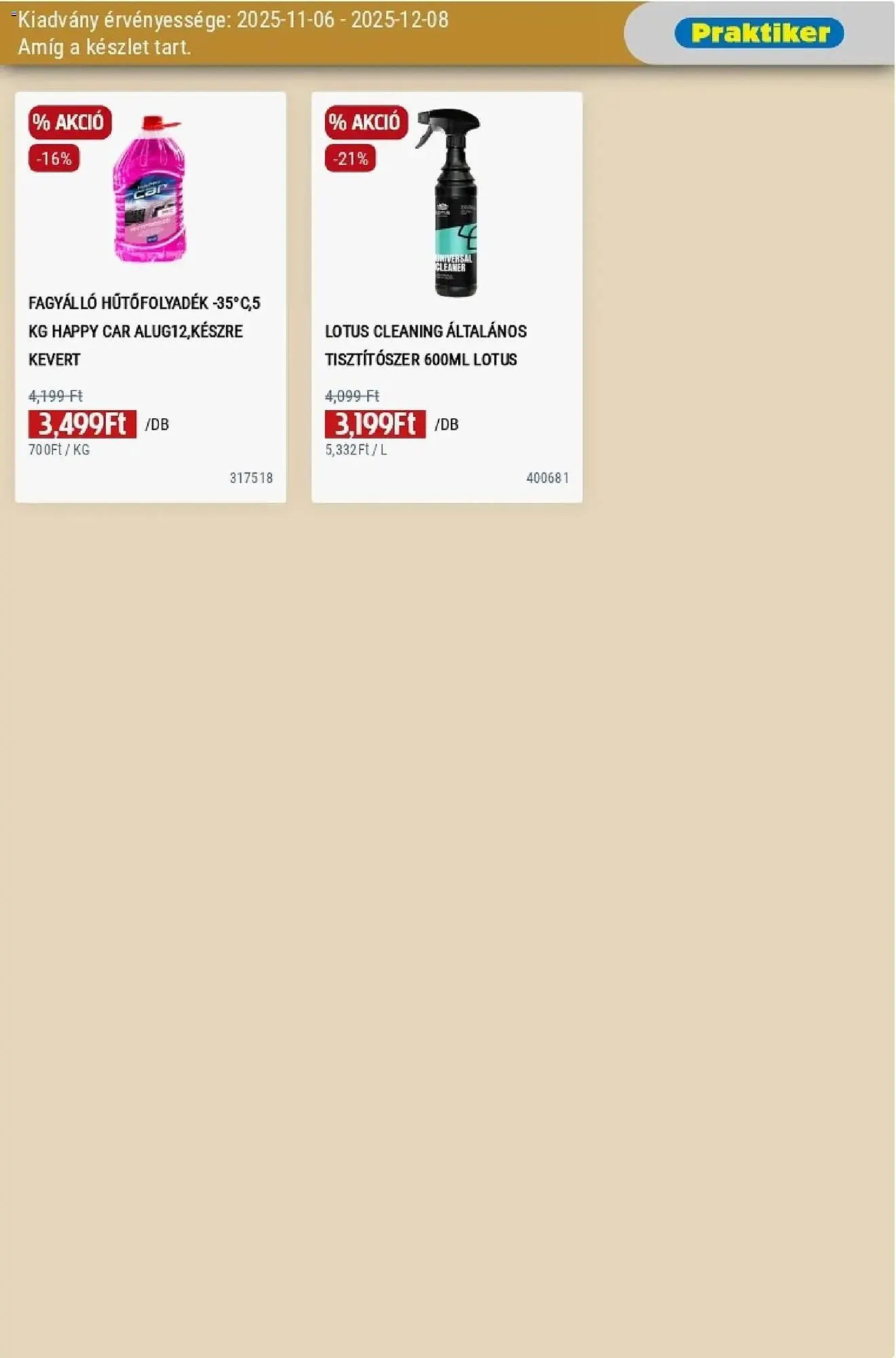 Katalógus Praktiker akciós újság november 6.-tól december 8.-ig 2025. - Oldal 35