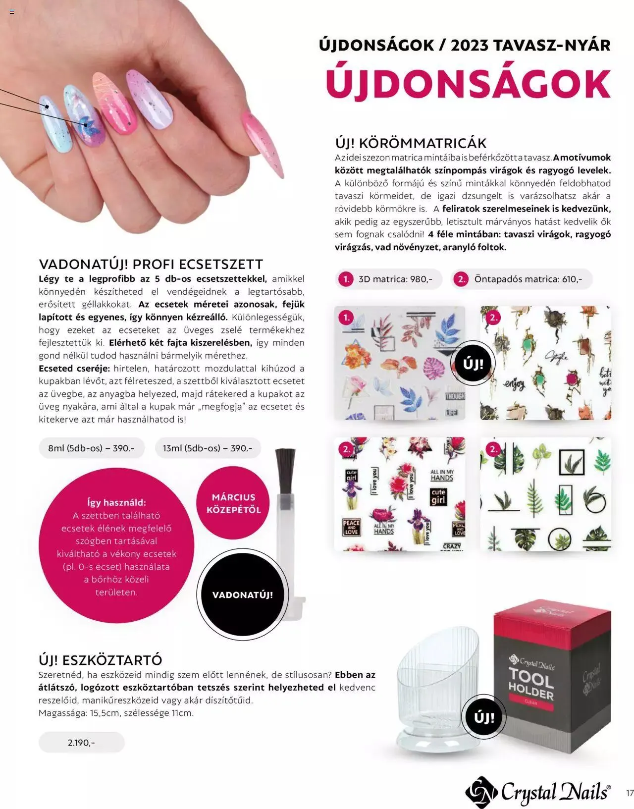 Katalógus Crystal Nails - Akciós újság március 6.-tól december 31.-ig 2023. - Oldal 17