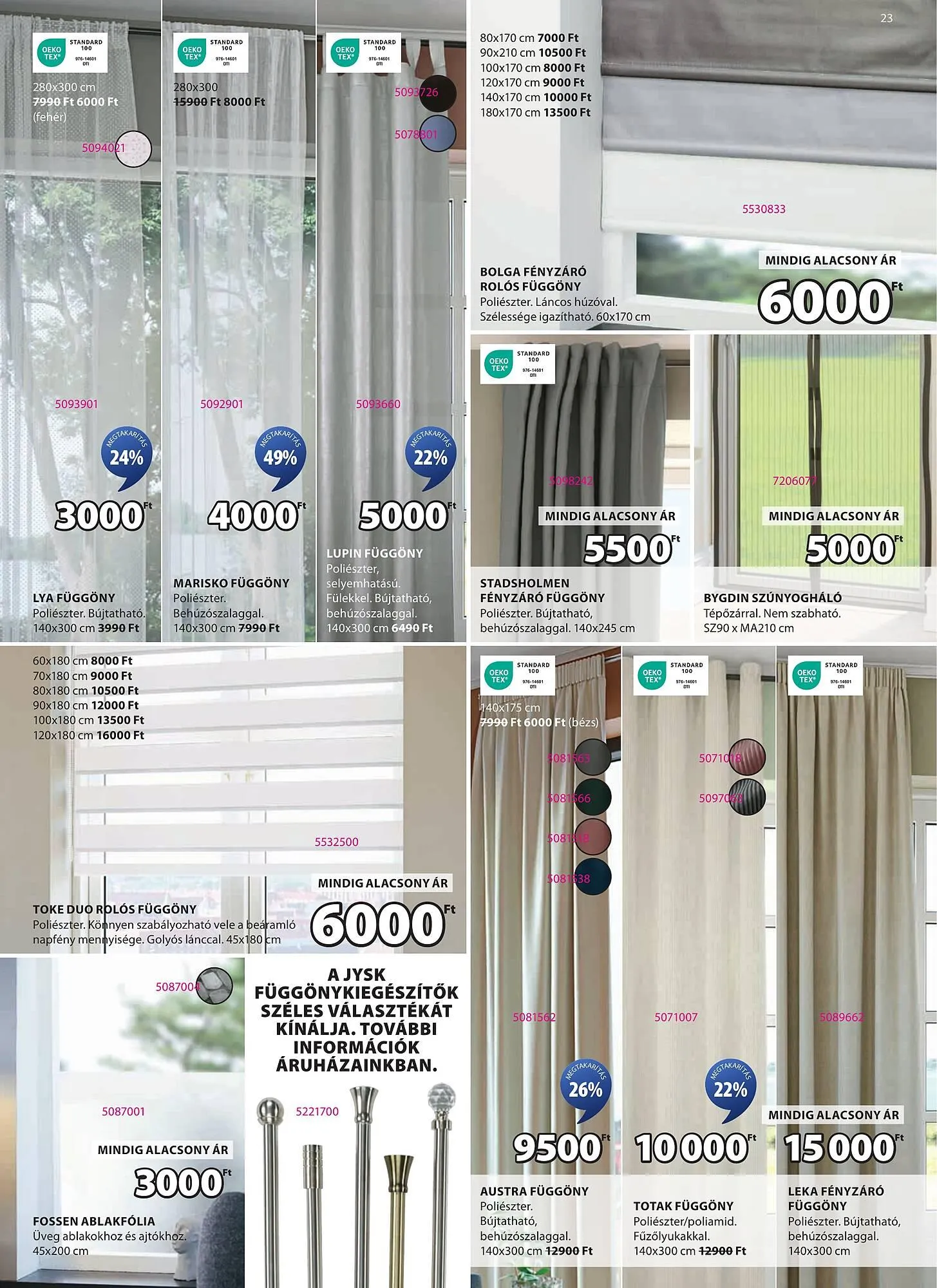 Katalógus JYSK akciós újság január 1.-tól február 2.-ig 2025. - Oldal 23