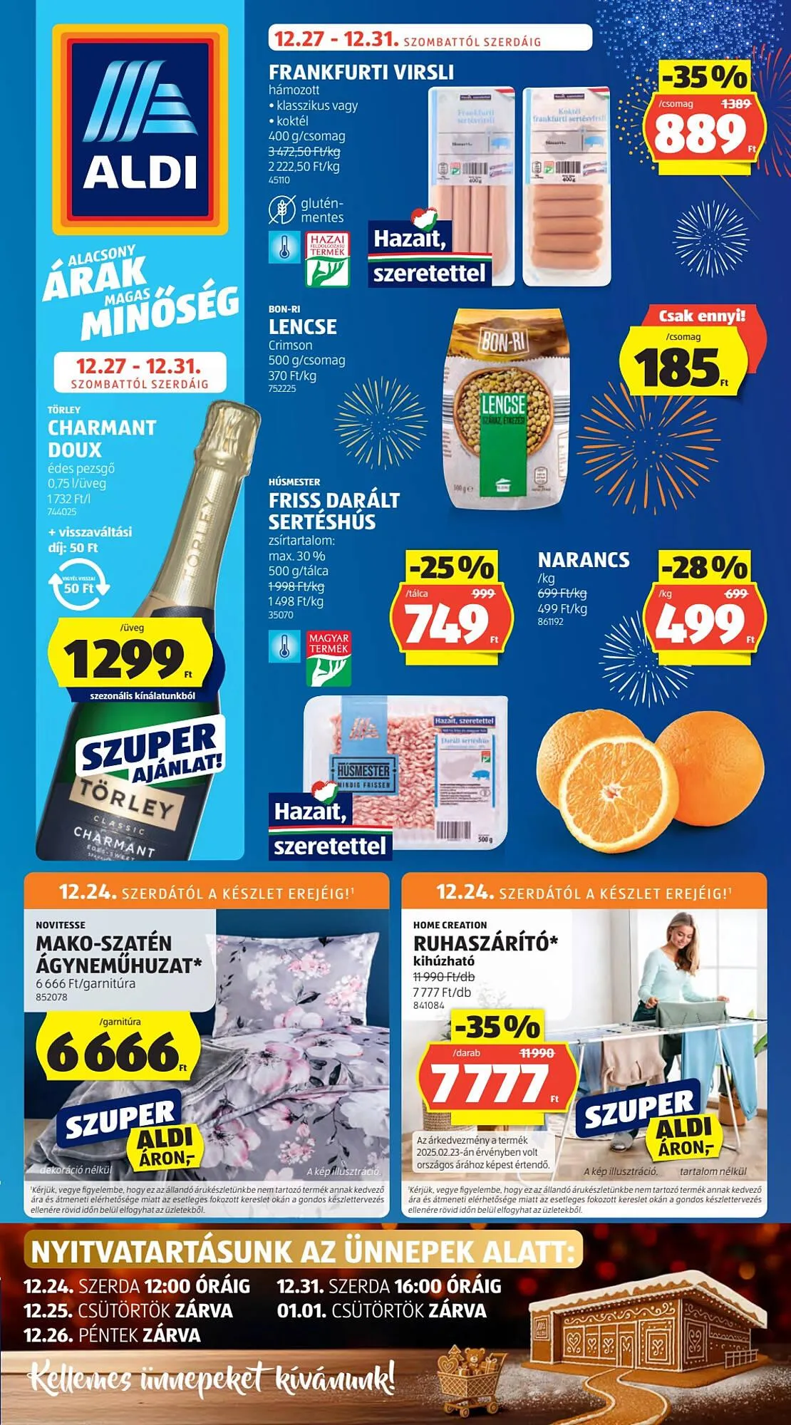 Katalógus ALDI akciós újság december 24.-tól december 31.-ig 2025. - Oldal 2