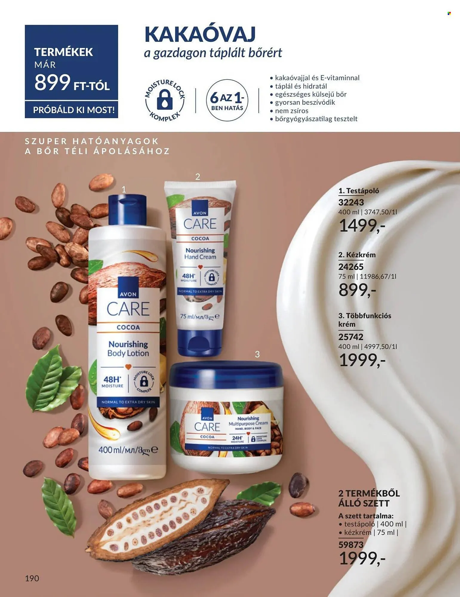 Katalógus AVON katalógus január 1.-tól január 31.-ig 2026. - Oldal 190