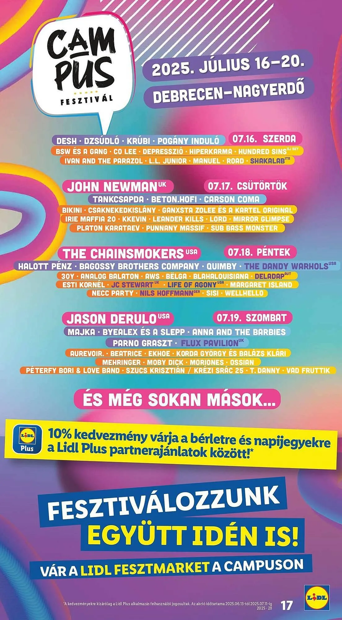 Katalógus Lidl akciós újság július 10.-tól július 16.-ig 2025. - Oldal 17