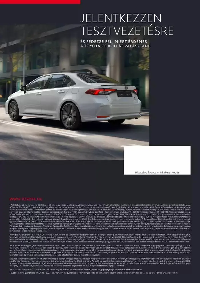 Katalógus Toyota Corolla Sedan január 17.-tól január 17.-ig 2026. - Oldal 13
