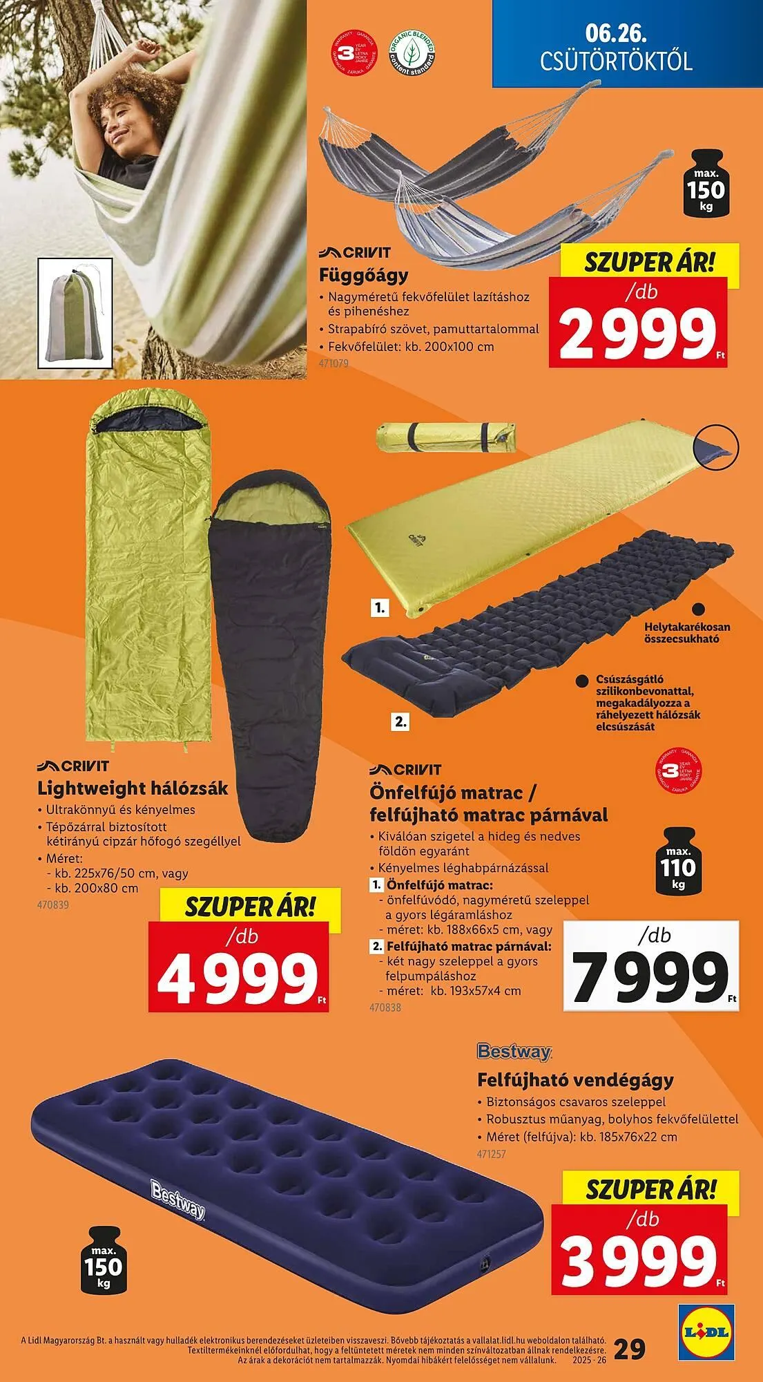 Katalógus Lidl akciós újság június 26.-tól július 2.-ig 2025. - Oldal 29