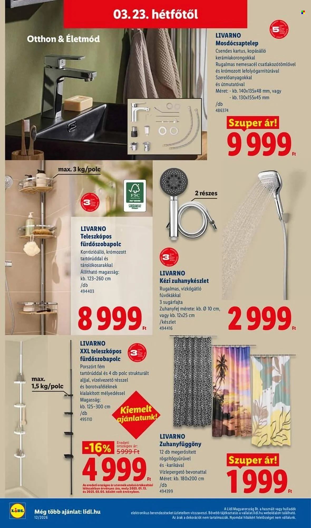 Katalógus Lidl akciós újság március 19.-tól március 25.-ig 2026. - Oldal 16