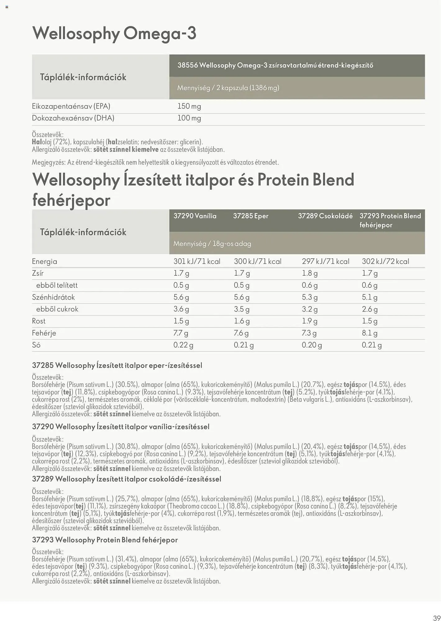 Katalógus Oriflame katalógus január 2.-tól december 31.-ig 2026. - Oldal 39
