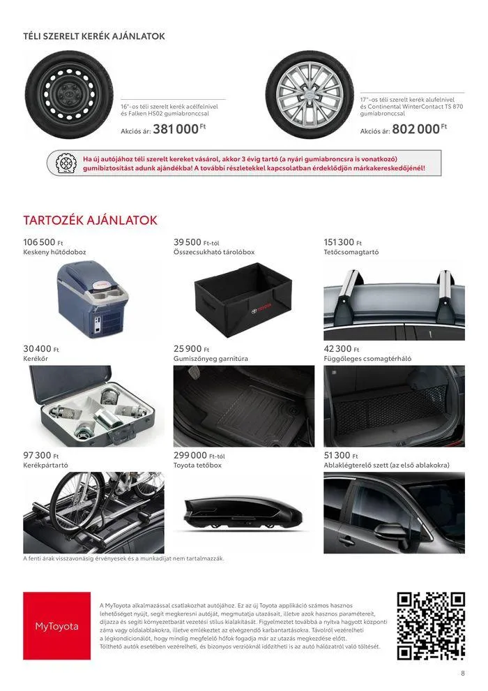 Katalógus Toyota Corolla TS MY24 május 20.-tól május 18.-ig 2025. - Oldal 8