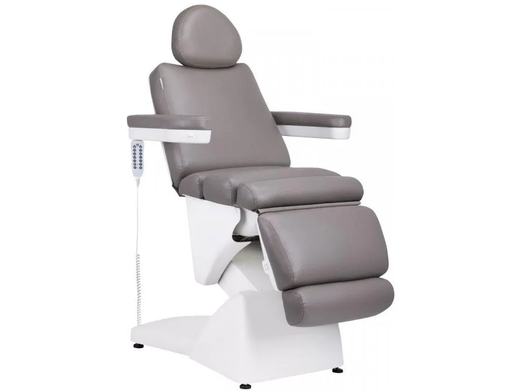 AZZURRO 878 elektromos kozmetikai kezelőszék 180*60 cm | 83 kg | szürke