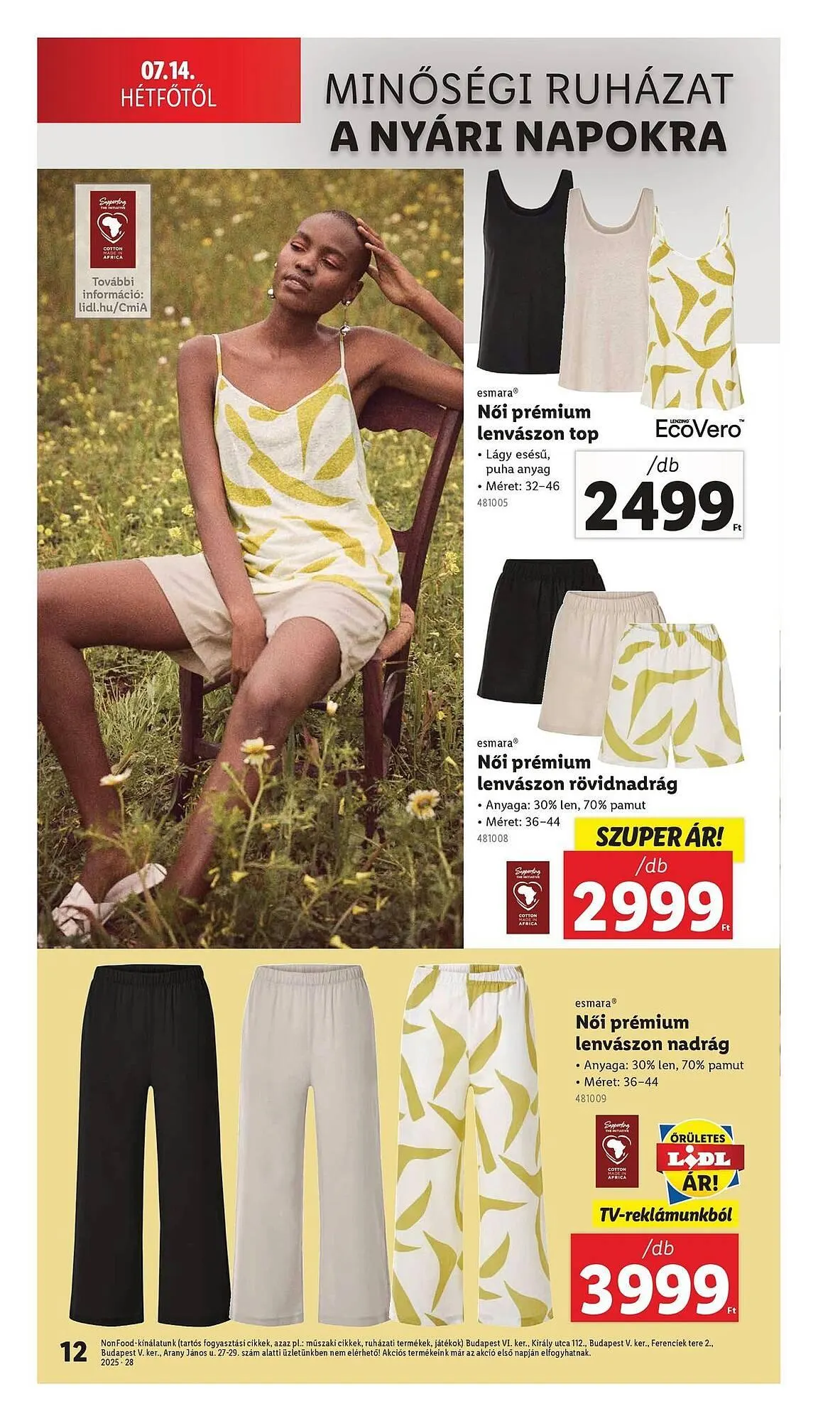 Katalógus Lidl akciós újság július 10.-tól július 16.-ig 2025. - Oldal 12