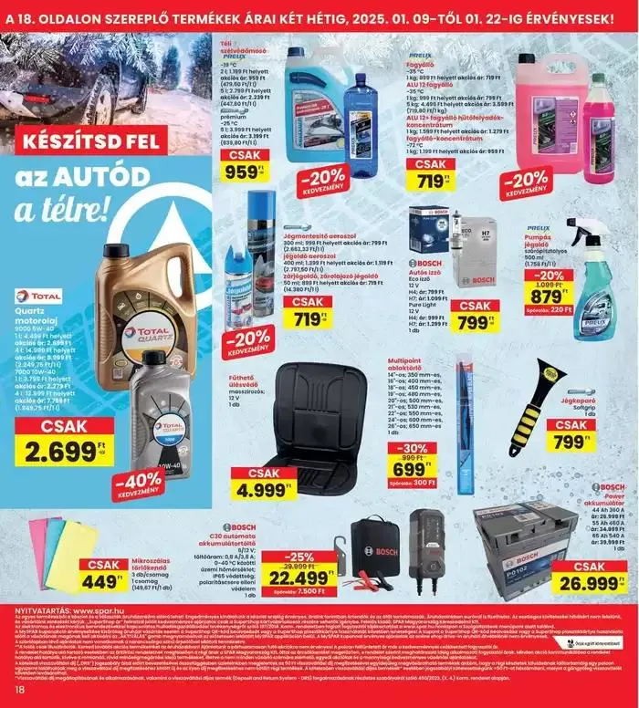 Katalógus Kedvezmények és akciók január 9.-tól január 15.-ig 2025. - Oldal 10