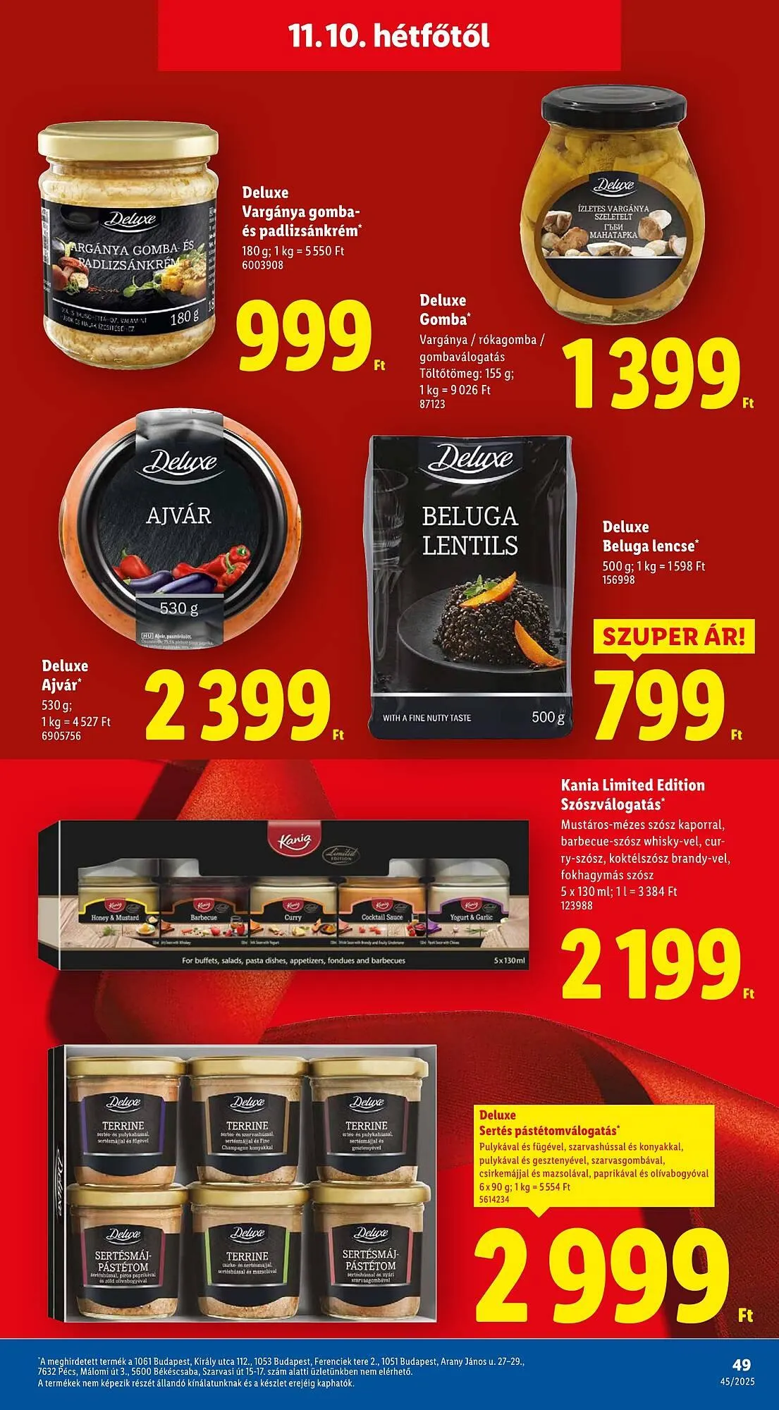 Katalógus Lidl akciós újság november 6.-tól november 12.-ig 2025. - Oldal 49