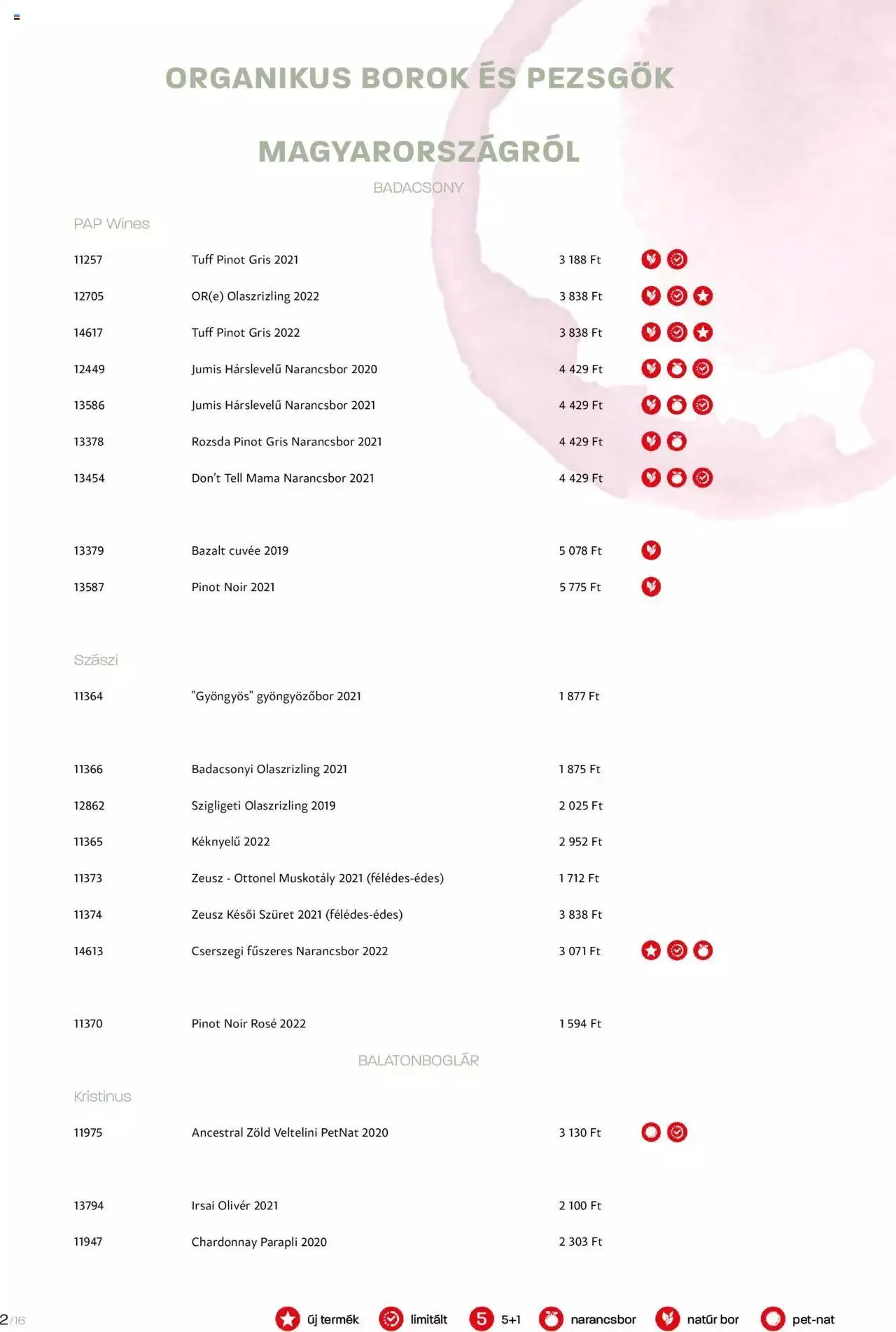 Katalógus Chef Market BOR & PEZSGŐ augusztus 11.-tól december 31.-ig 2023. - Oldal 2