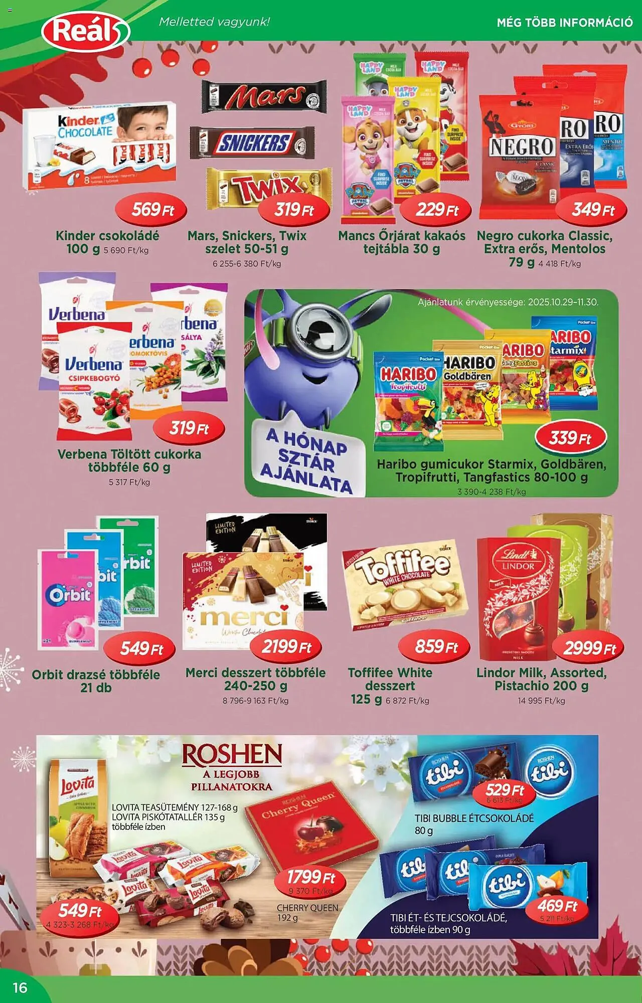 Katalógus Real akciós újság október 29.-tól november 9.-ig 2025. - Oldal 16