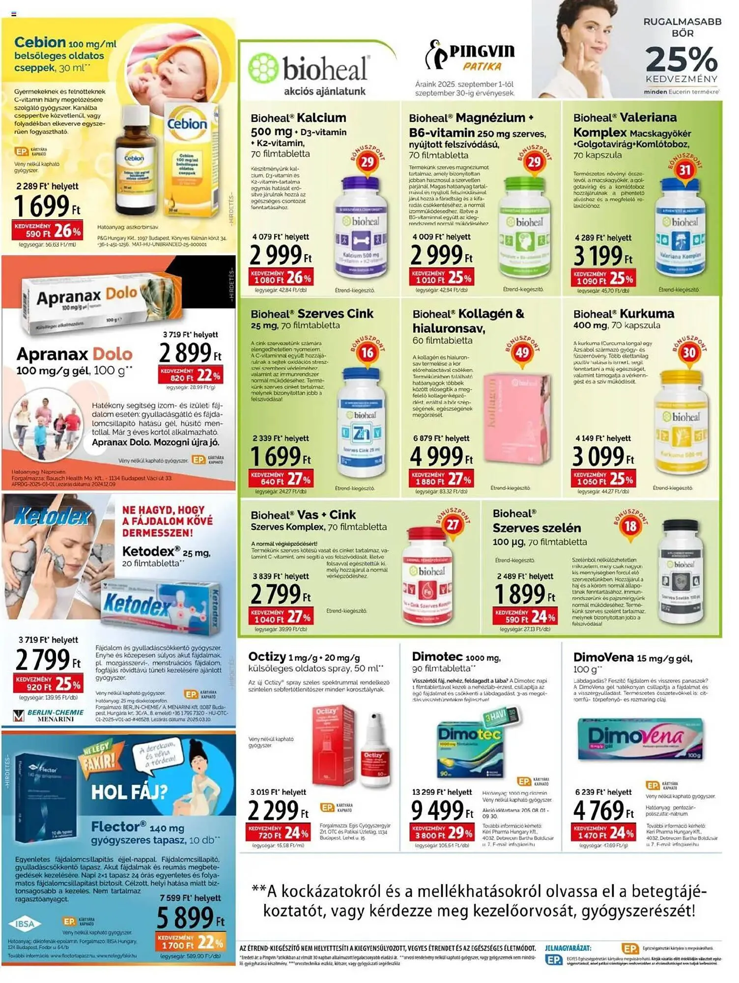 Katalógus Pingvin Patika akciós újság szeptember 1.-tól szeptember 30.-ig 2025. - Oldal 6