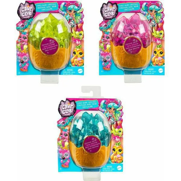Cave Club meglepetés őslény kristályban