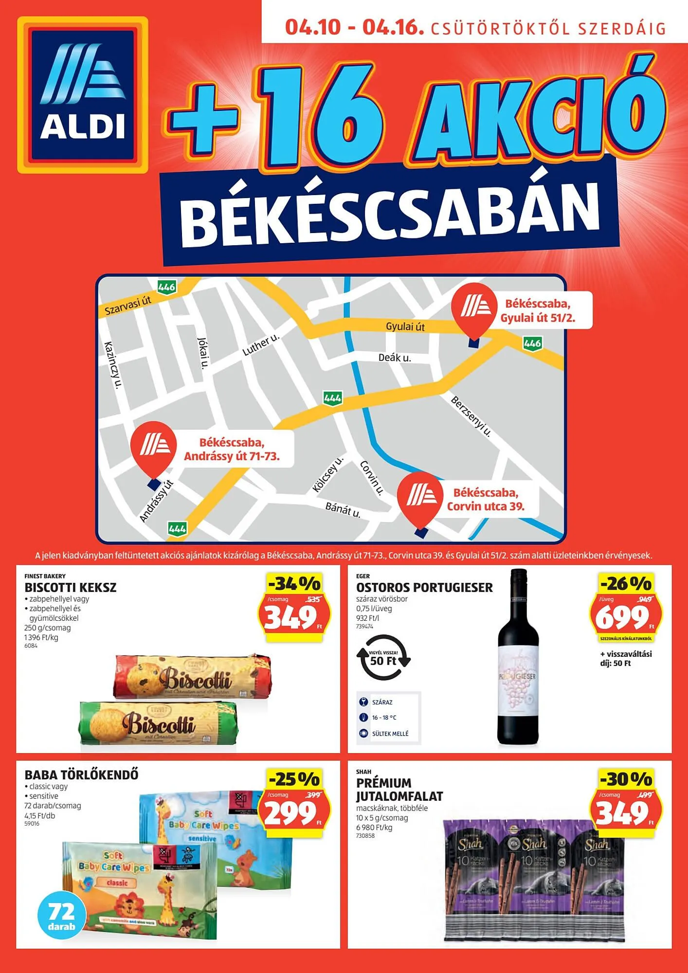 Katalógus ALDI akciós újság április 10.-tól április 16.-ig 2025. - Oldal 1