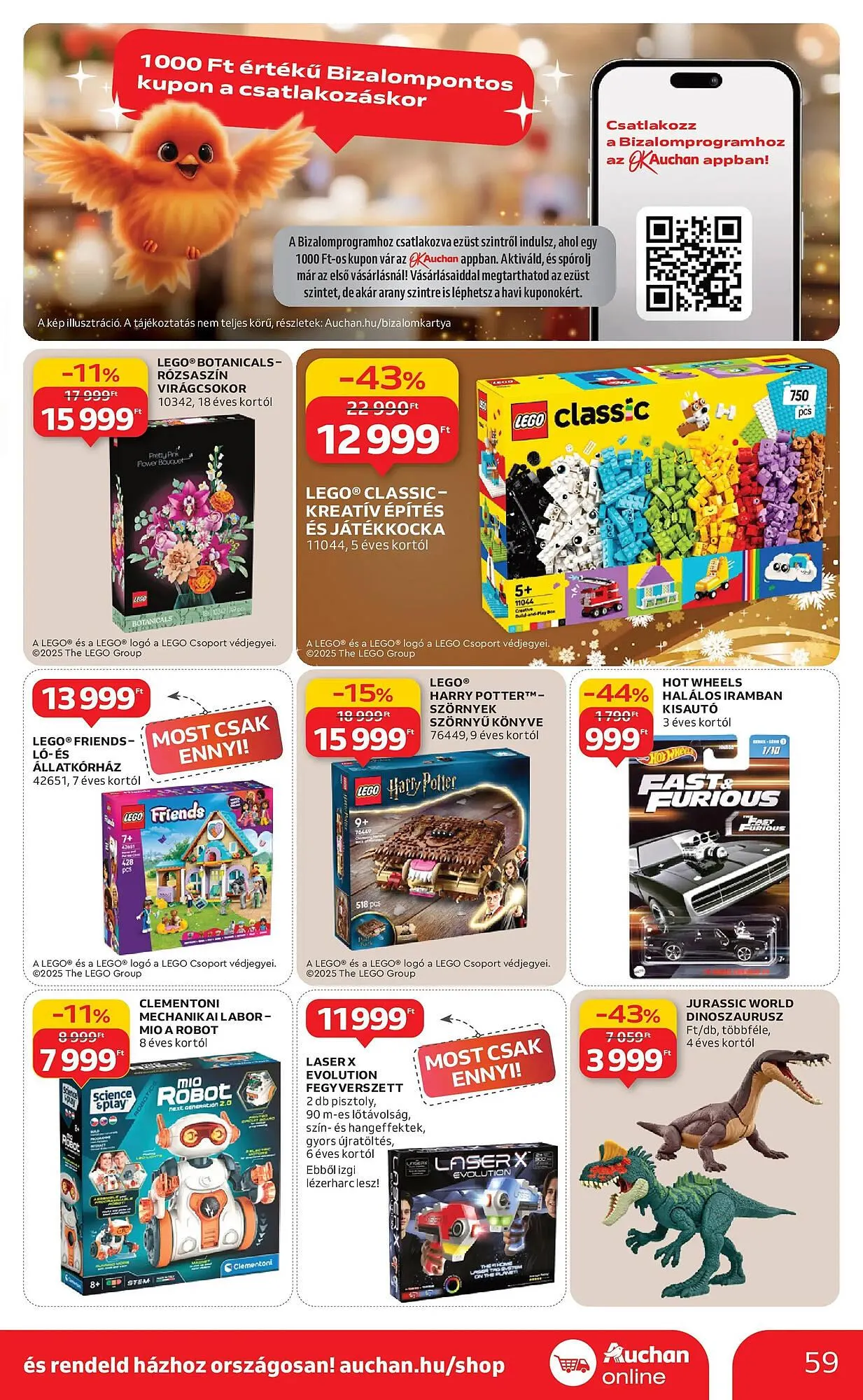 Katalógus Auchan akciós újság december 18.-tól december 24.-ig 2025. - Oldal 59