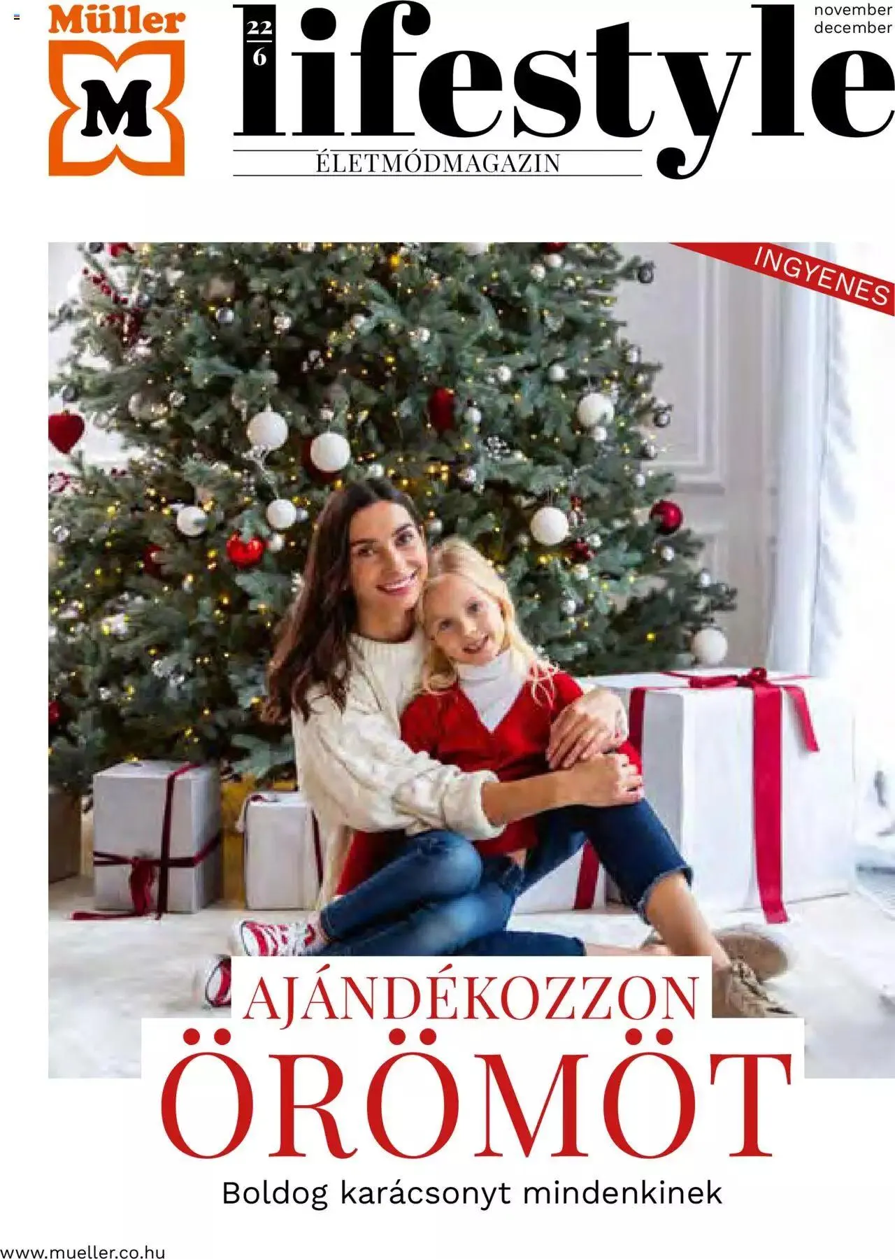 Katalógus Katalógus Müller november 1.-tól december 31.-ig 2023. - Oldal 1