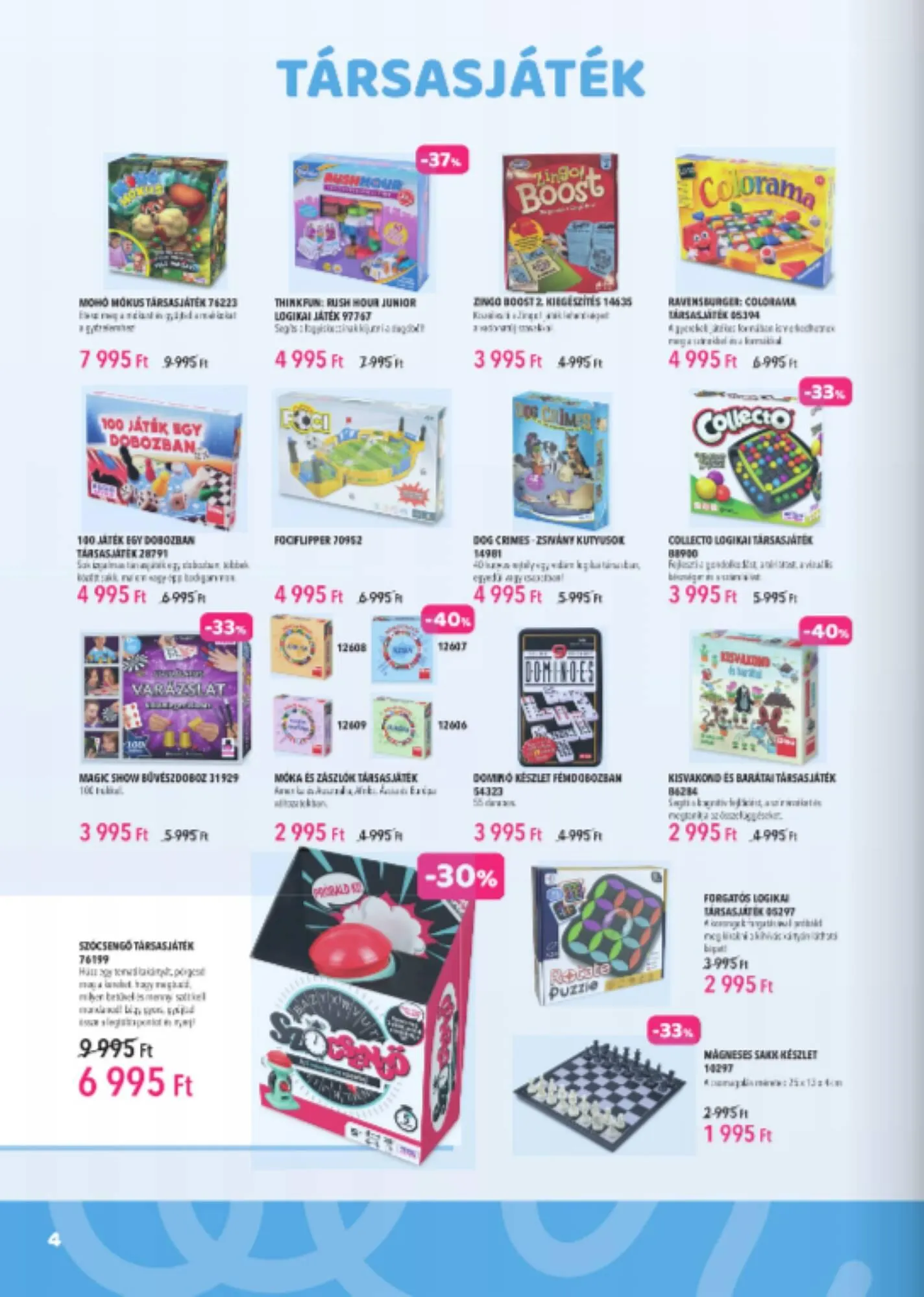 Katalógus Regio Jatek akciós újság április 3.-tól április 22.-ig 2025. - Oldal 4
