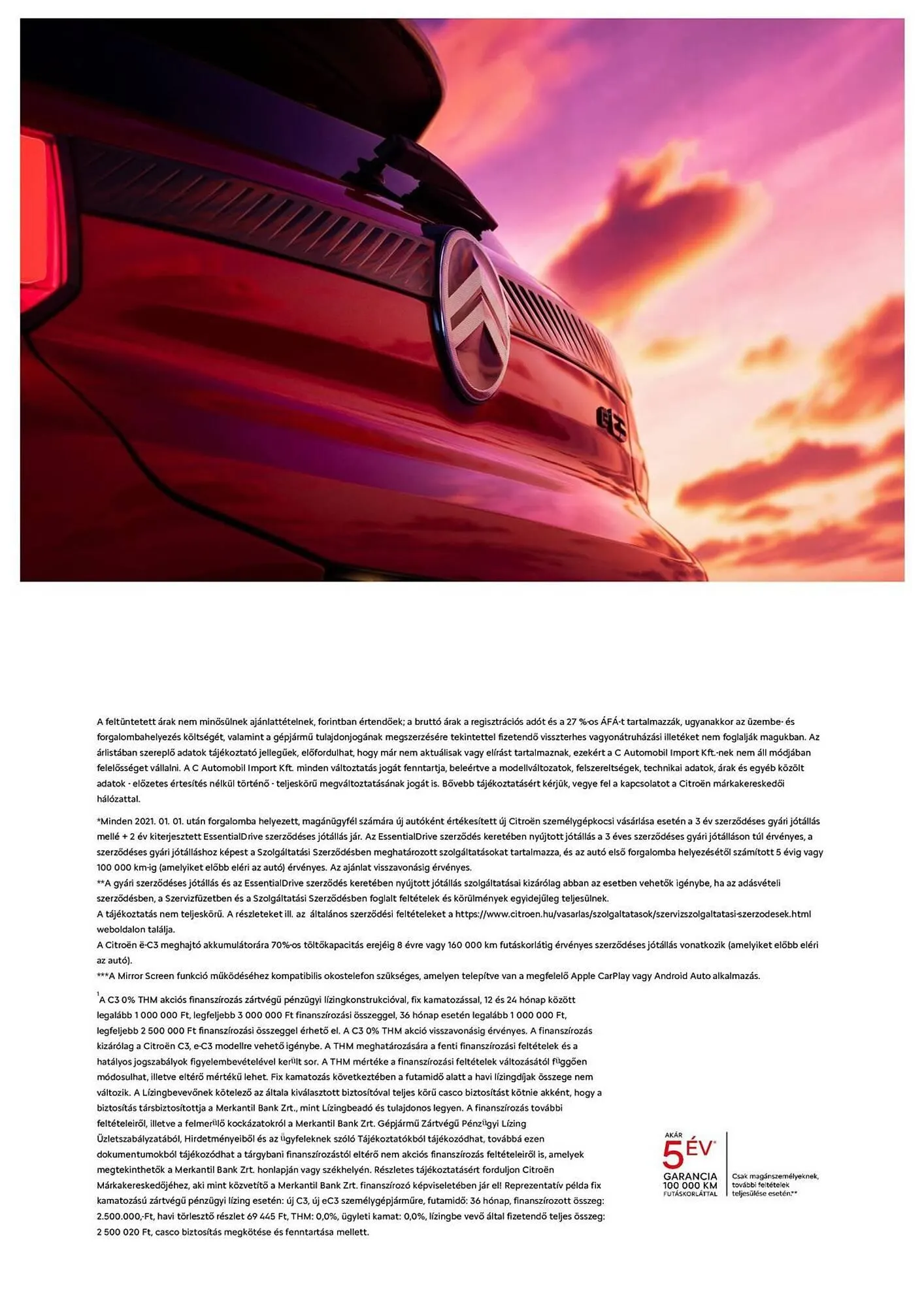 Katalógus Citroën akciós újság július 30.-tól november 30.-ig 2025. - Oldal 7