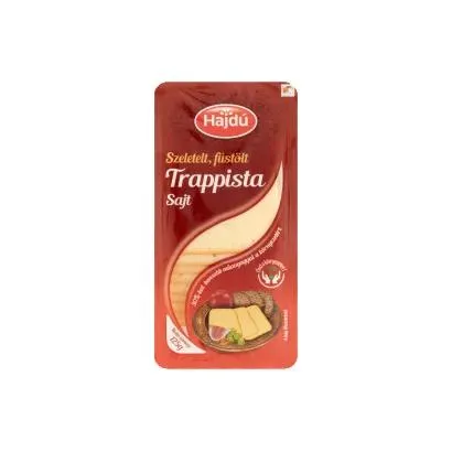 Hajdú Sliced Smoked Trappist Cheese 125 g