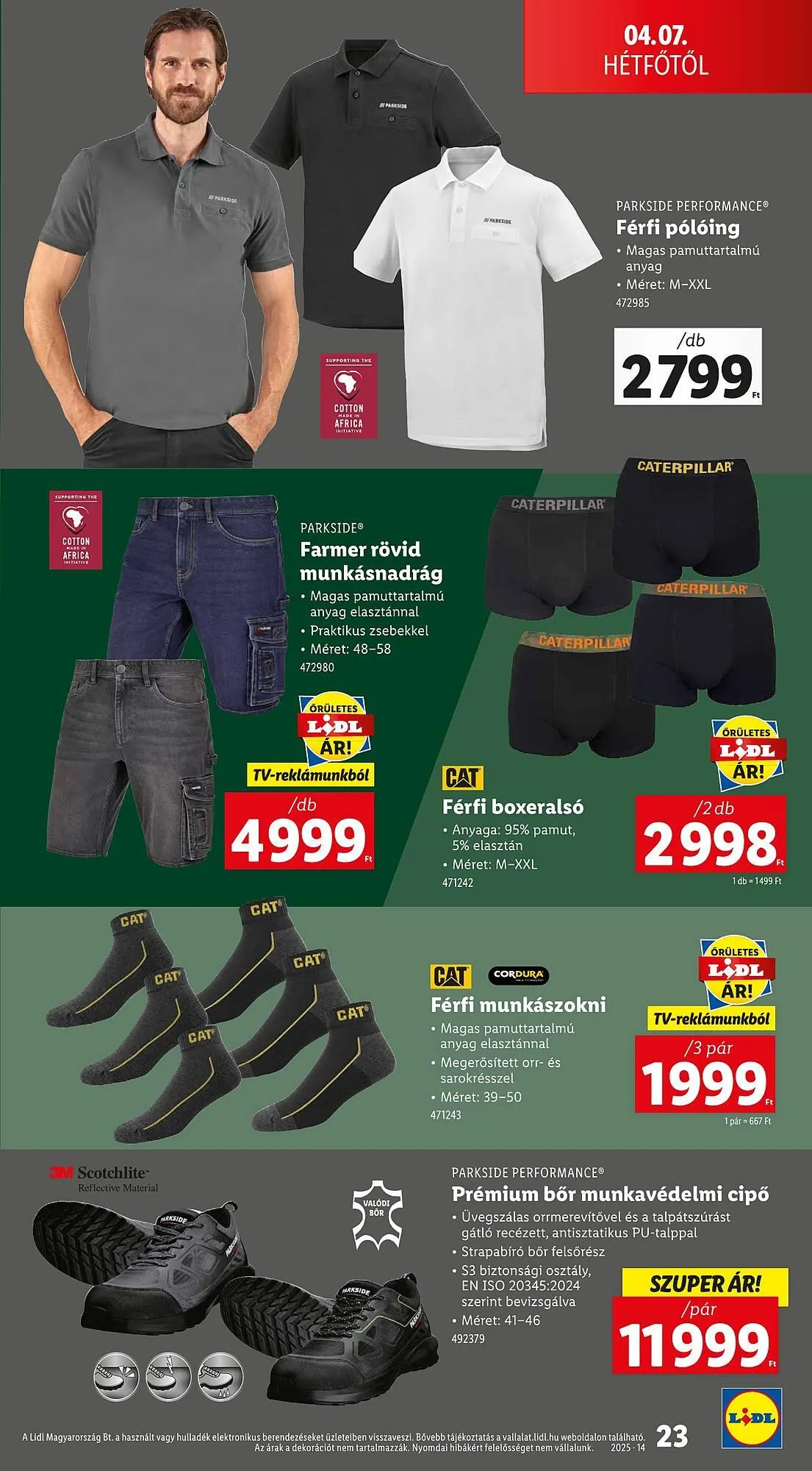 Katalógus Lidl akciós újság április 3.-tól április 9.-ig 2025. - Oldal 23