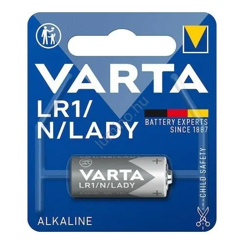 Varta alkáli riasztó elem LR1 Professional Lady 1,5V (N) B1