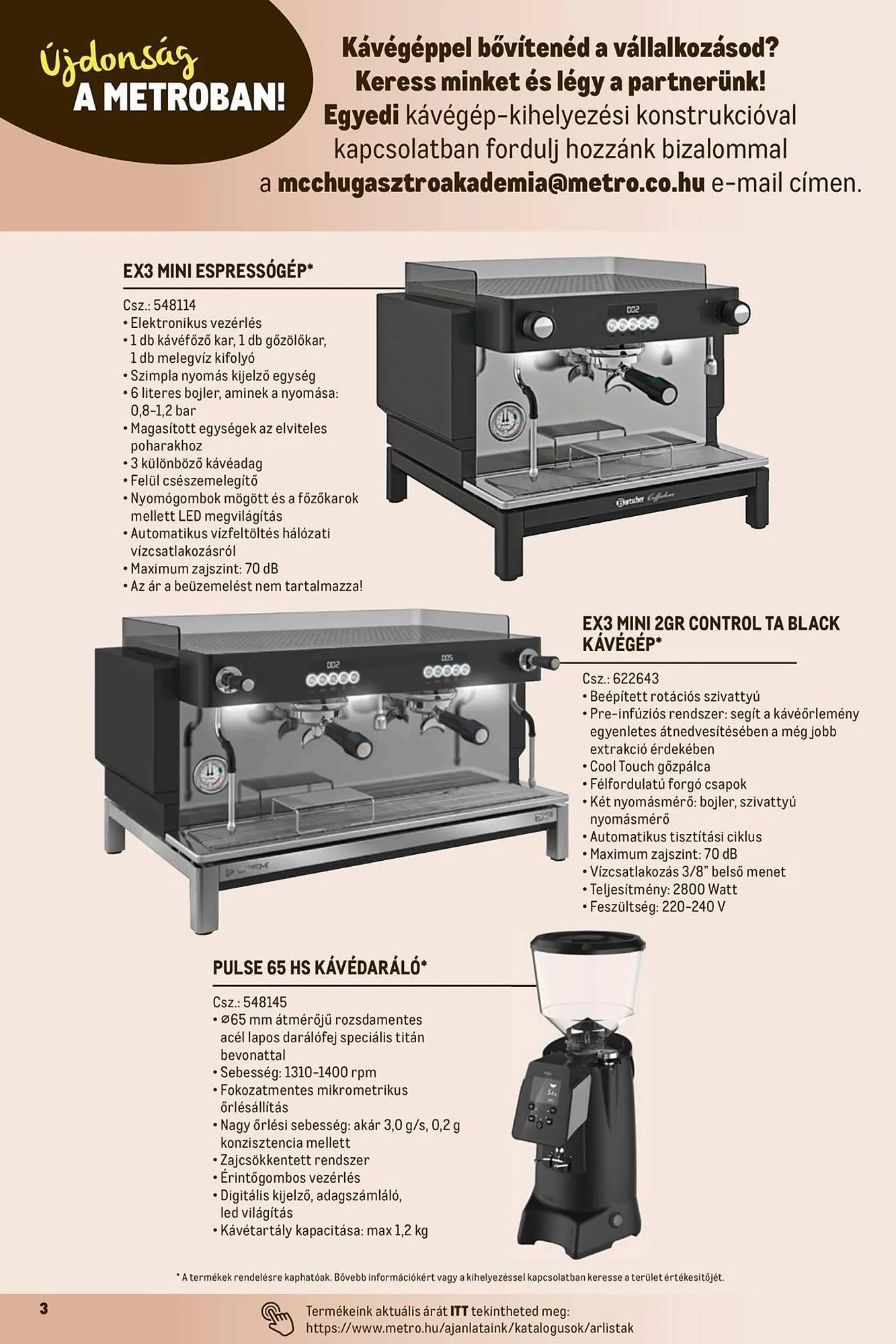 Katalógus Metro akciós újság november 18.-tól január 7.-ig 2026. - Oldal 3