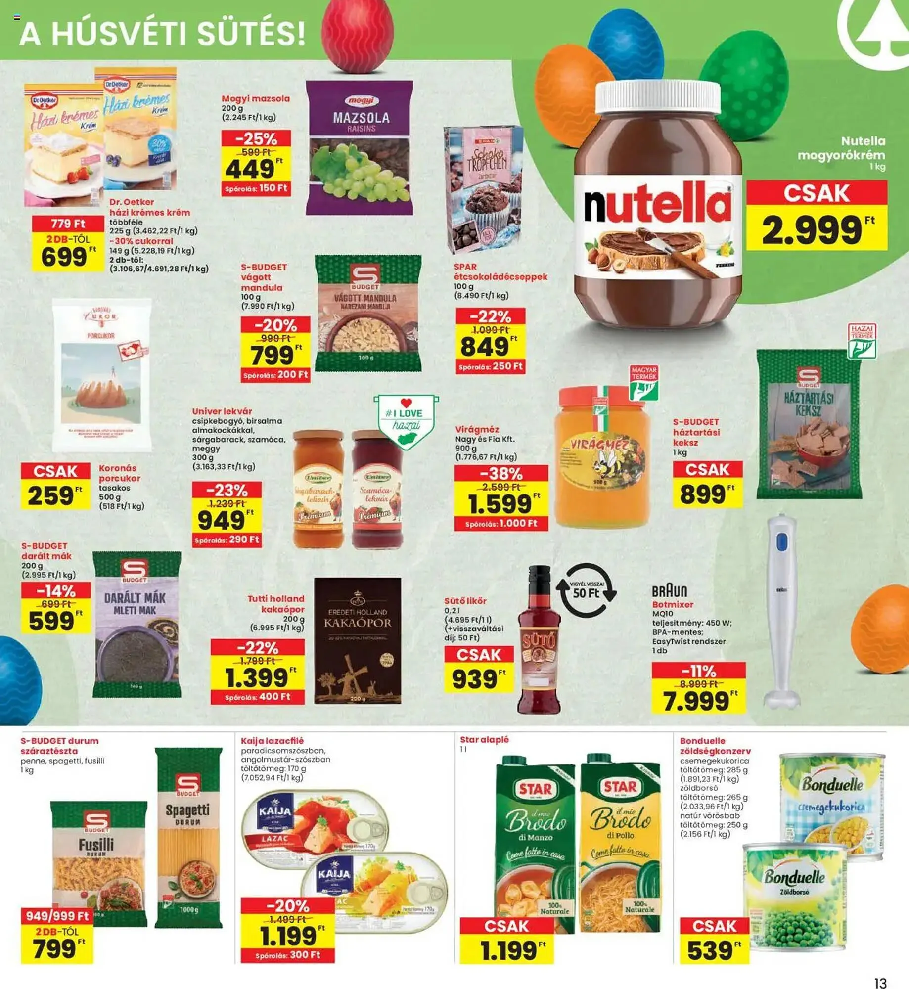 Katalógus Interspar akciós újság április 10.-tól április 22.-ig 2025. - Oldal 13