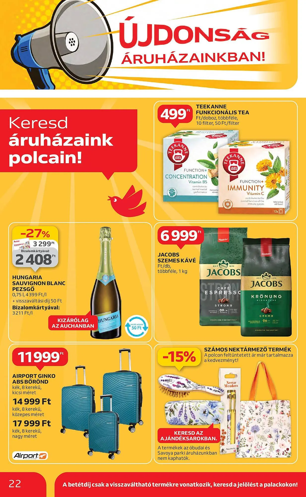 Katalógus Auchan akciós újság május 2.-tól május 7.-ig 2025. - Oldal 22