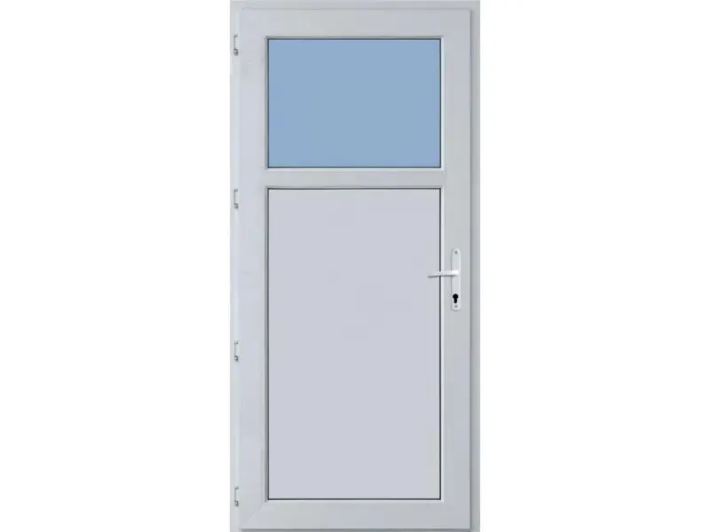 DRÁVA - műanyag mellékbejárati ajtó 98x208 (bal)