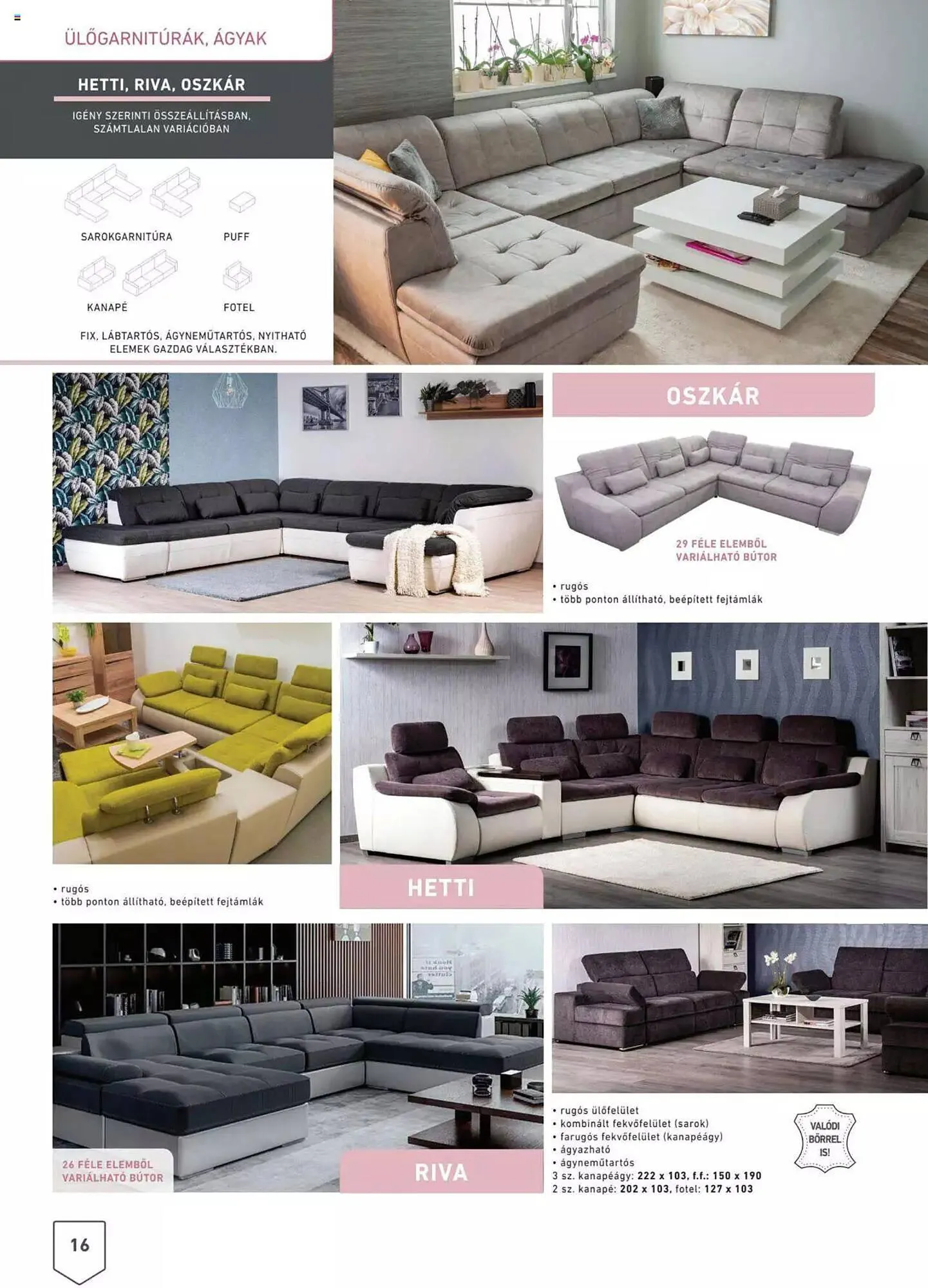 Katalógus RS Bútor akciós újság október 30.-tól december 31.-ig 2024. - Oldal 18