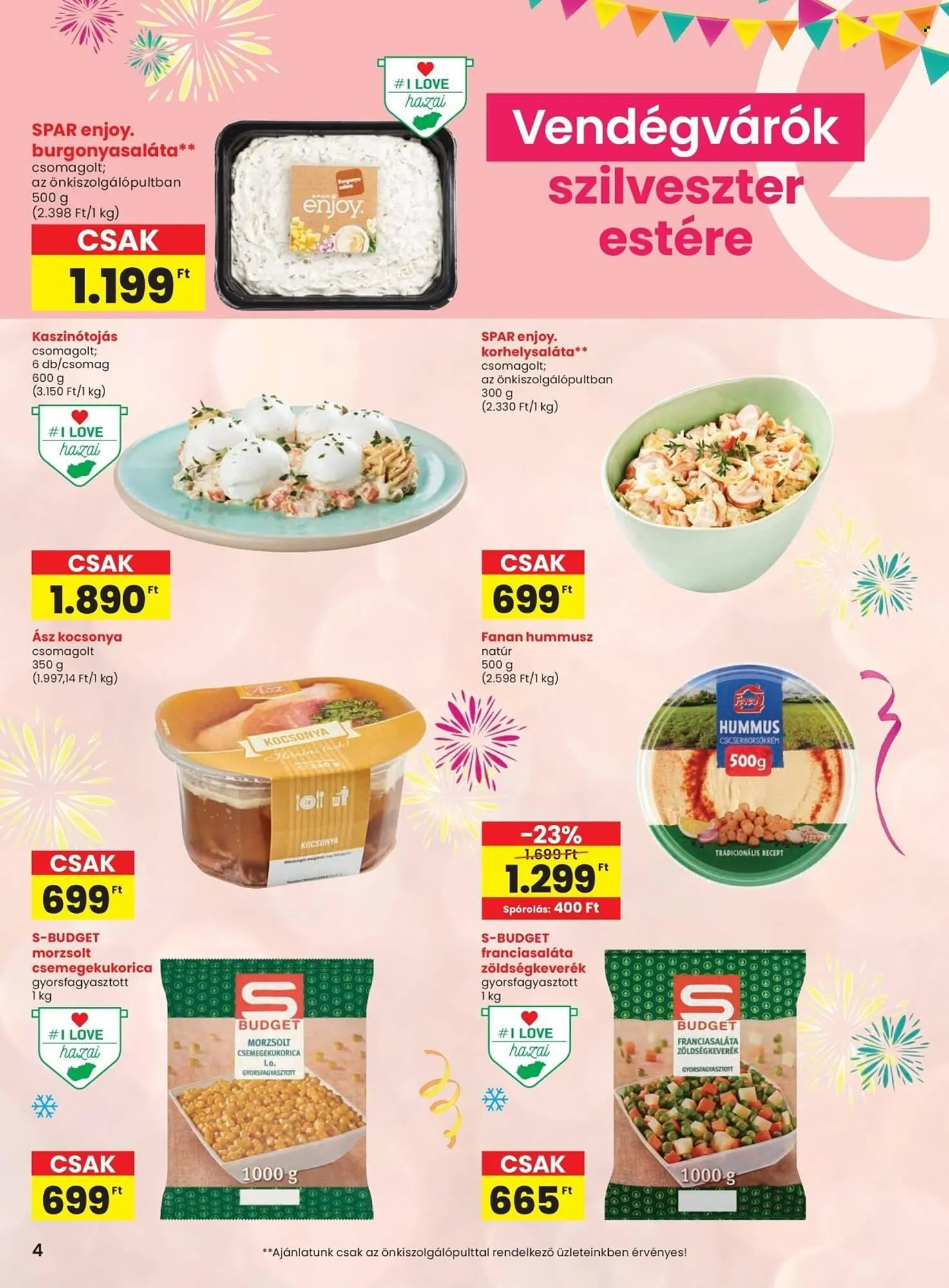 Katalógus Spar akciós újság december 23.-tól január 2.-ig 2026. - Oldal 4