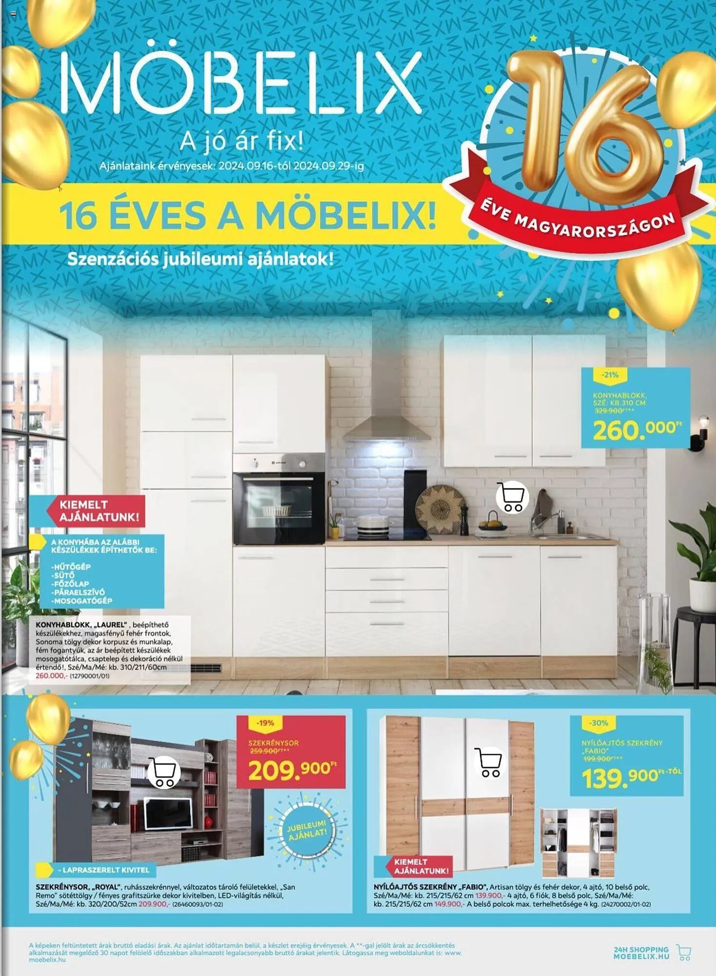 Katalógus Möbelix akciós újság szeptember 16.-tól szeptember 29.-ig 2024. - Oldal 1