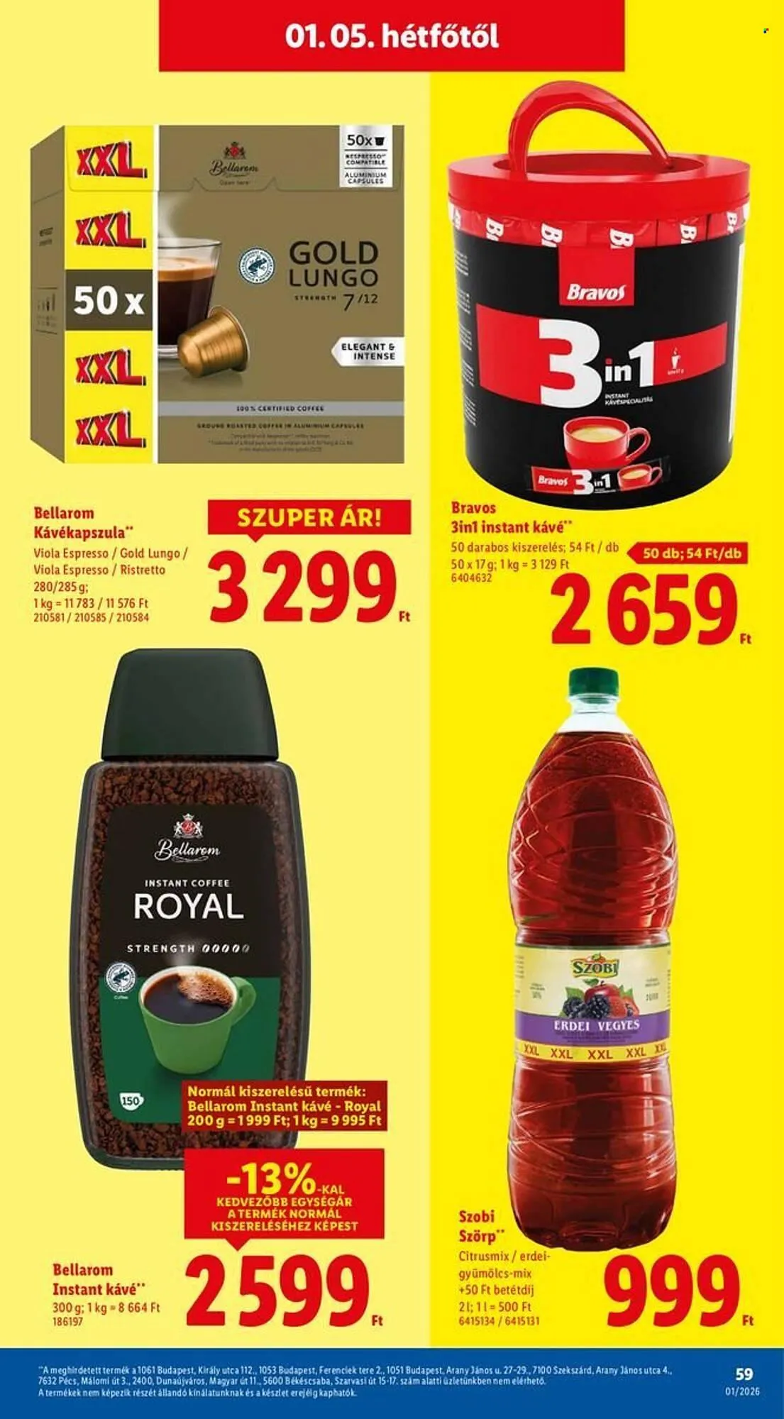 Katalógus Lidl akciós újság január 2.-tól január 7.-ig 2026. - Oldal 59