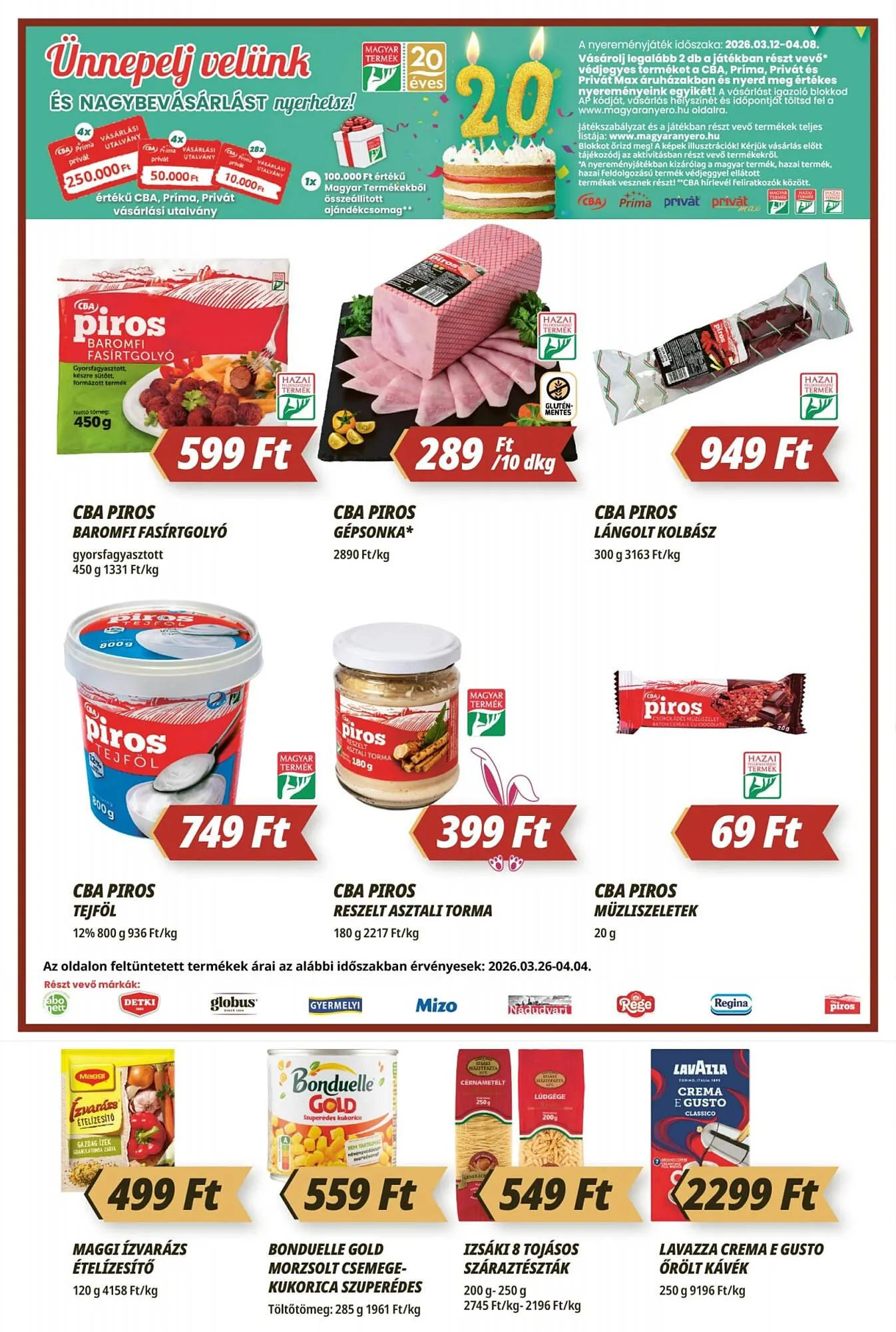 Katalógus Príma akciós újság március 26.-tól április 4.-ig 2026. - Oldal 4