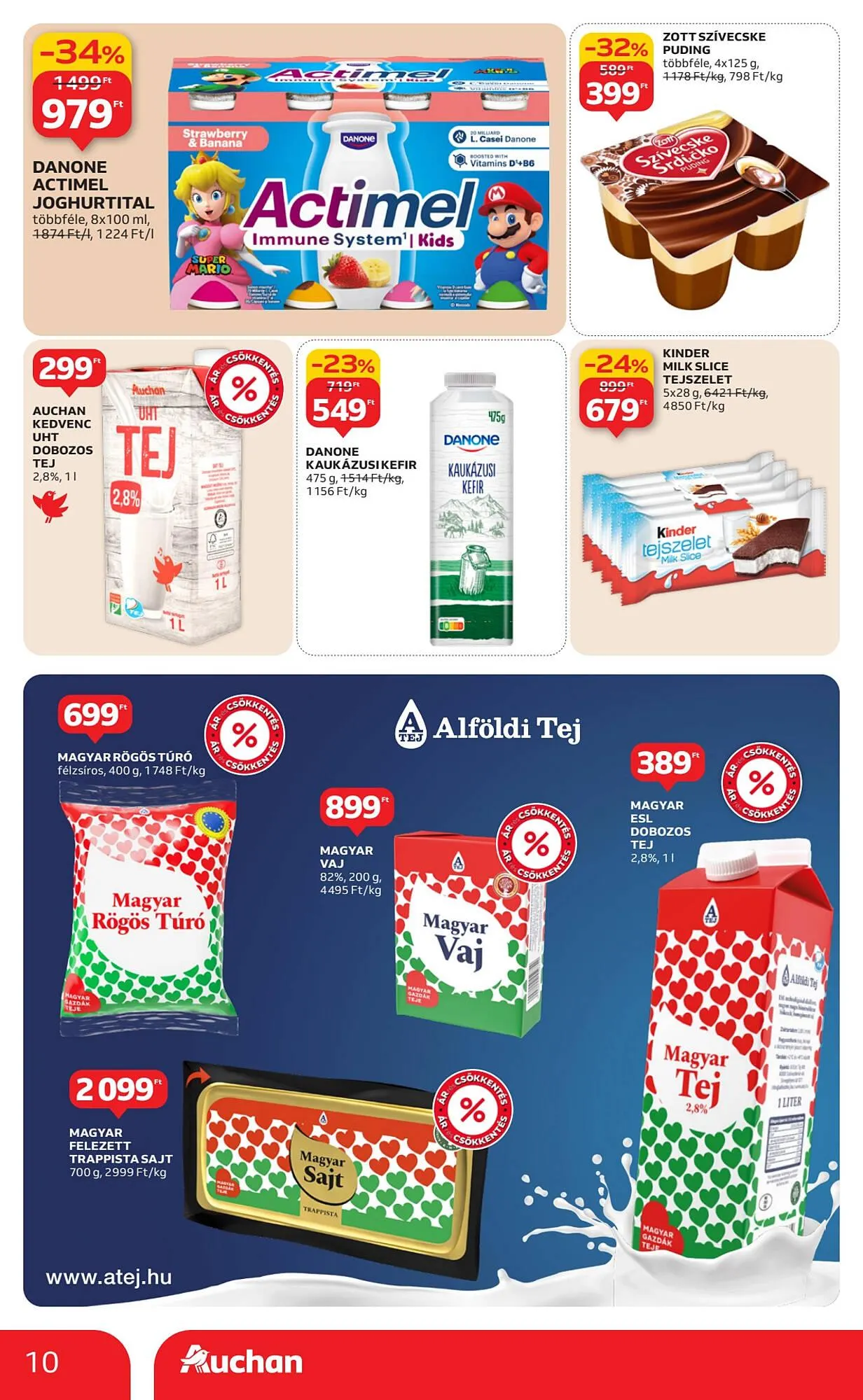 Katalógus Auchan akciós újság január 2.-tól január 7.-ig 2026. - Oldal 10