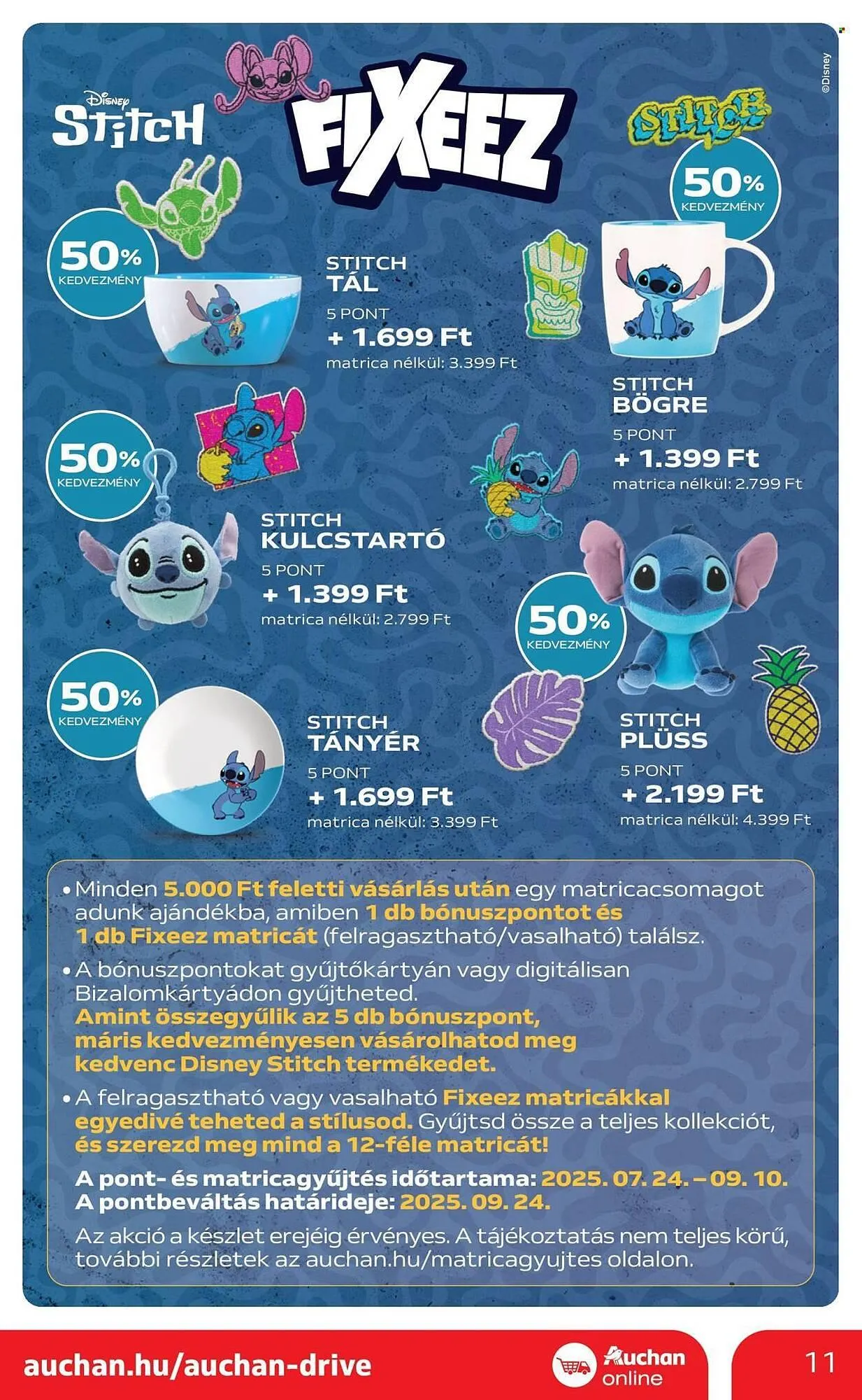 Katalógus Auchan akciós újság július 31.-tól augusztus 6.-ig 2025. - Oldal 11