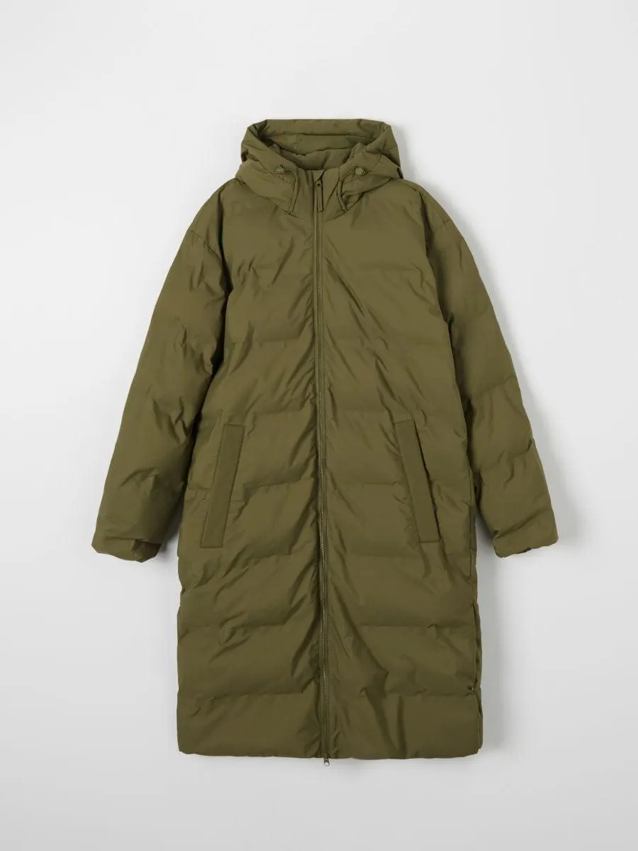 Steppelt kabát kapucnival