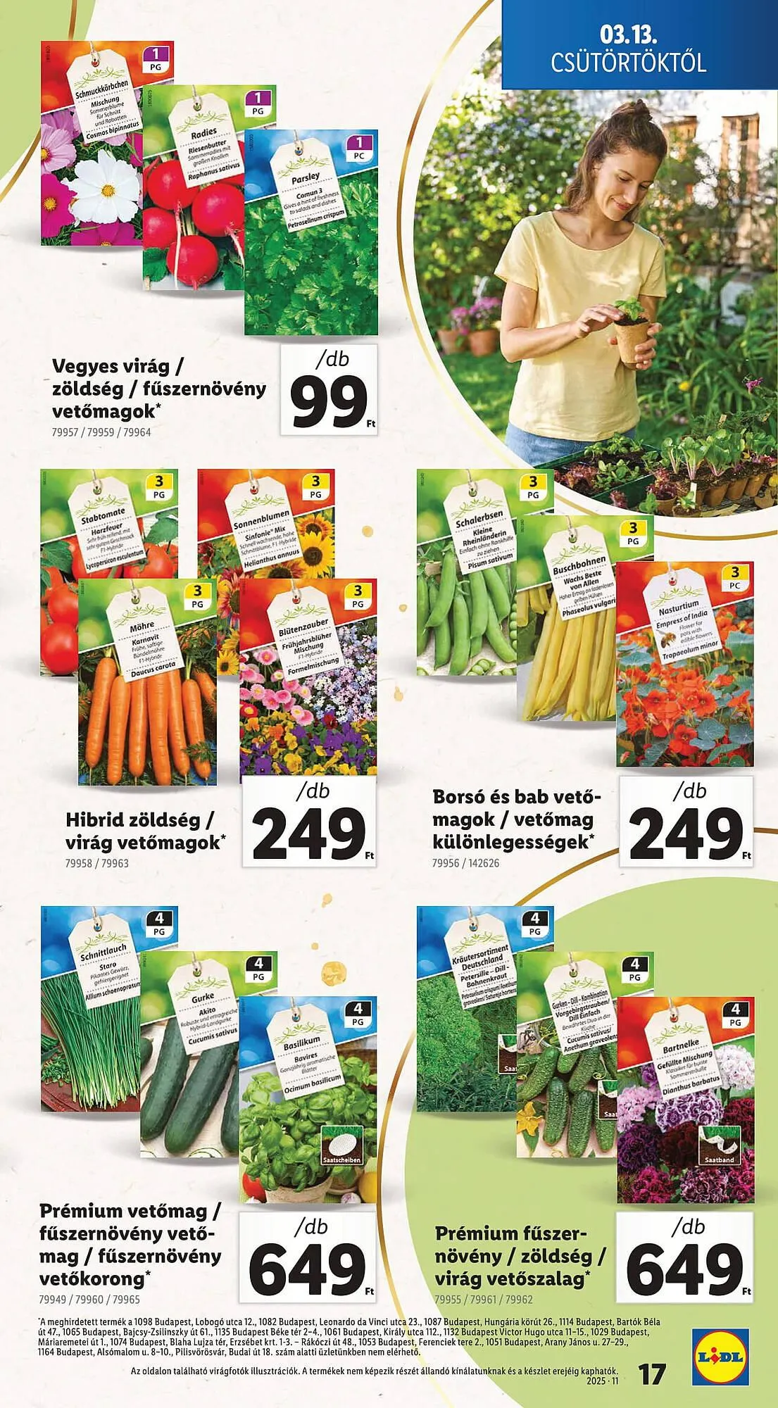 Katalógus Lidl akciós újság március 13.-tól március 19.-ig 2025. - Oldal 17