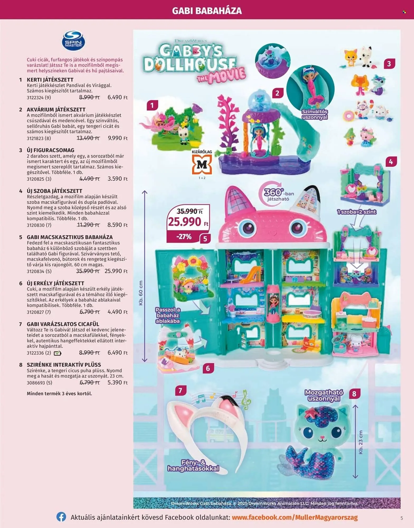 Katalógus Müller akciós újság október 27.-tól december 31.-ig 2025. - Oldal 5