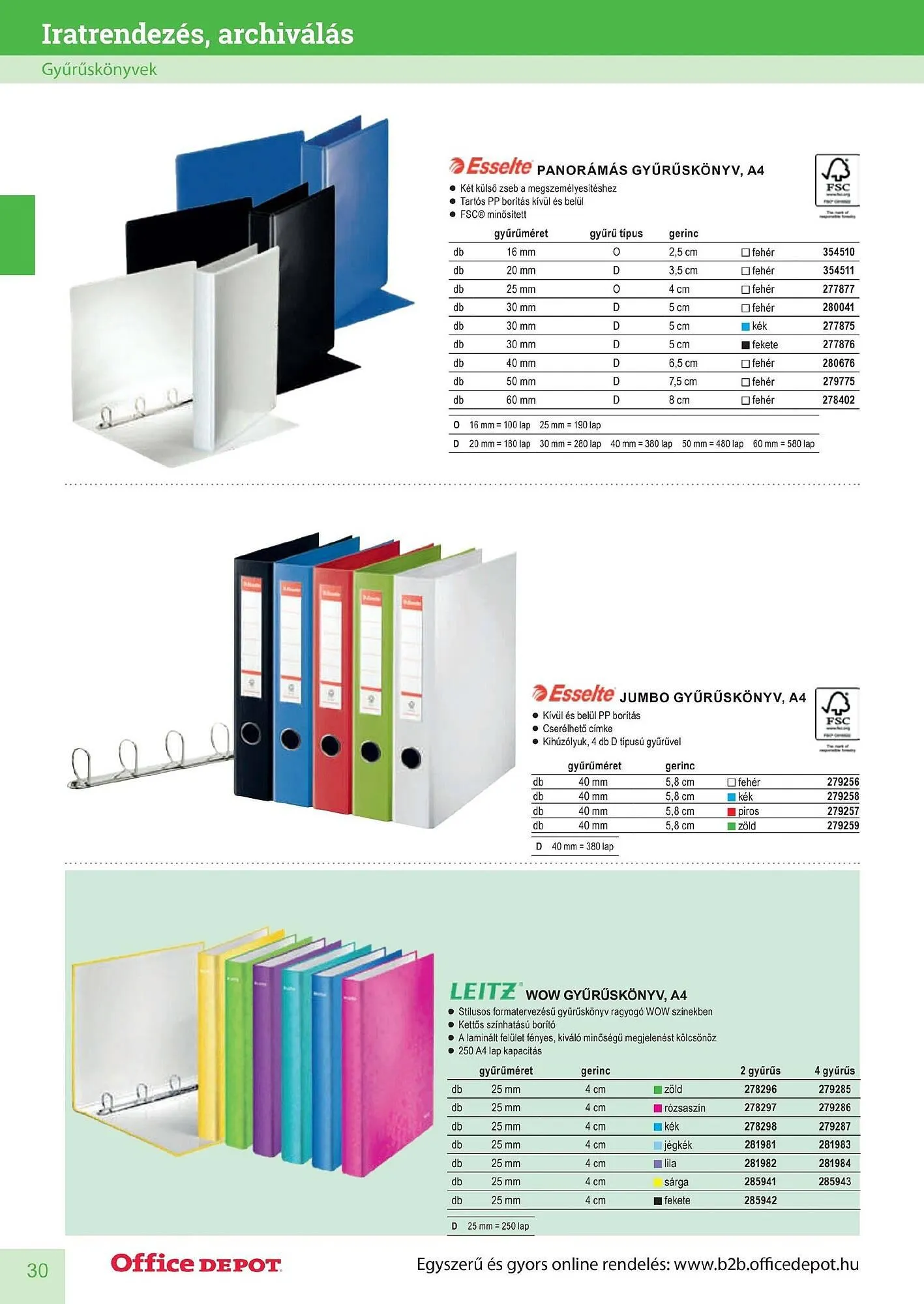 Katalógus Office Depot akciós újság május 9.-tól december 31.-ig 2026. - Oldal 30